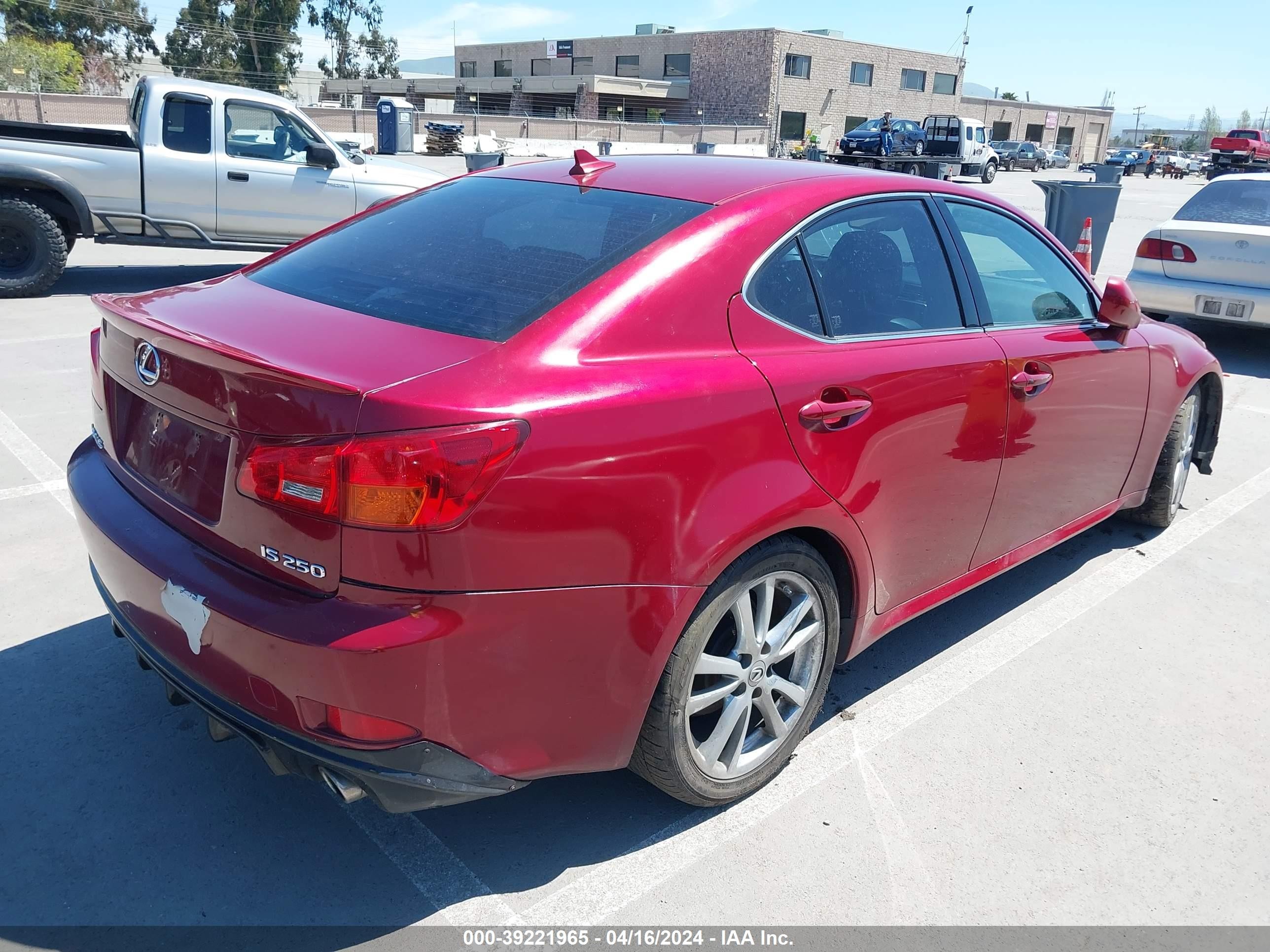 Photo 3 VIN: JTHBK262775034293 - LEXUS IS 