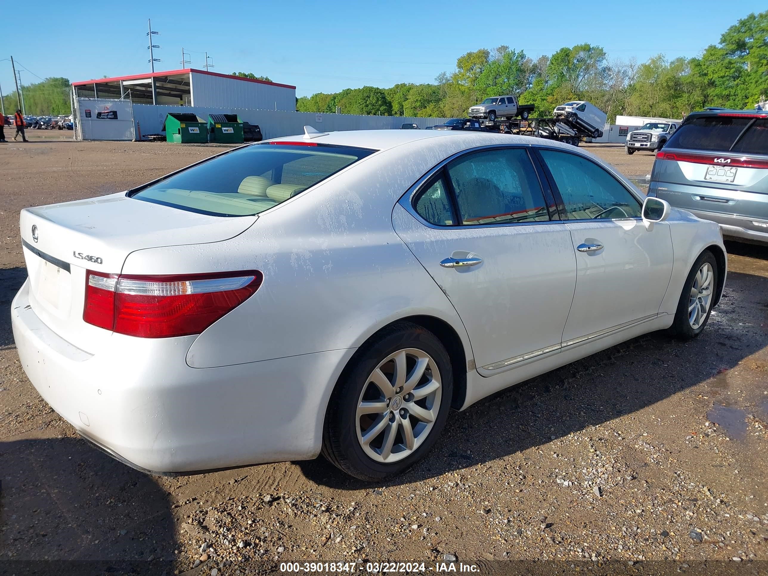 Photo 3 VIN: JTHBL46F075029481 - LEXUS LS 