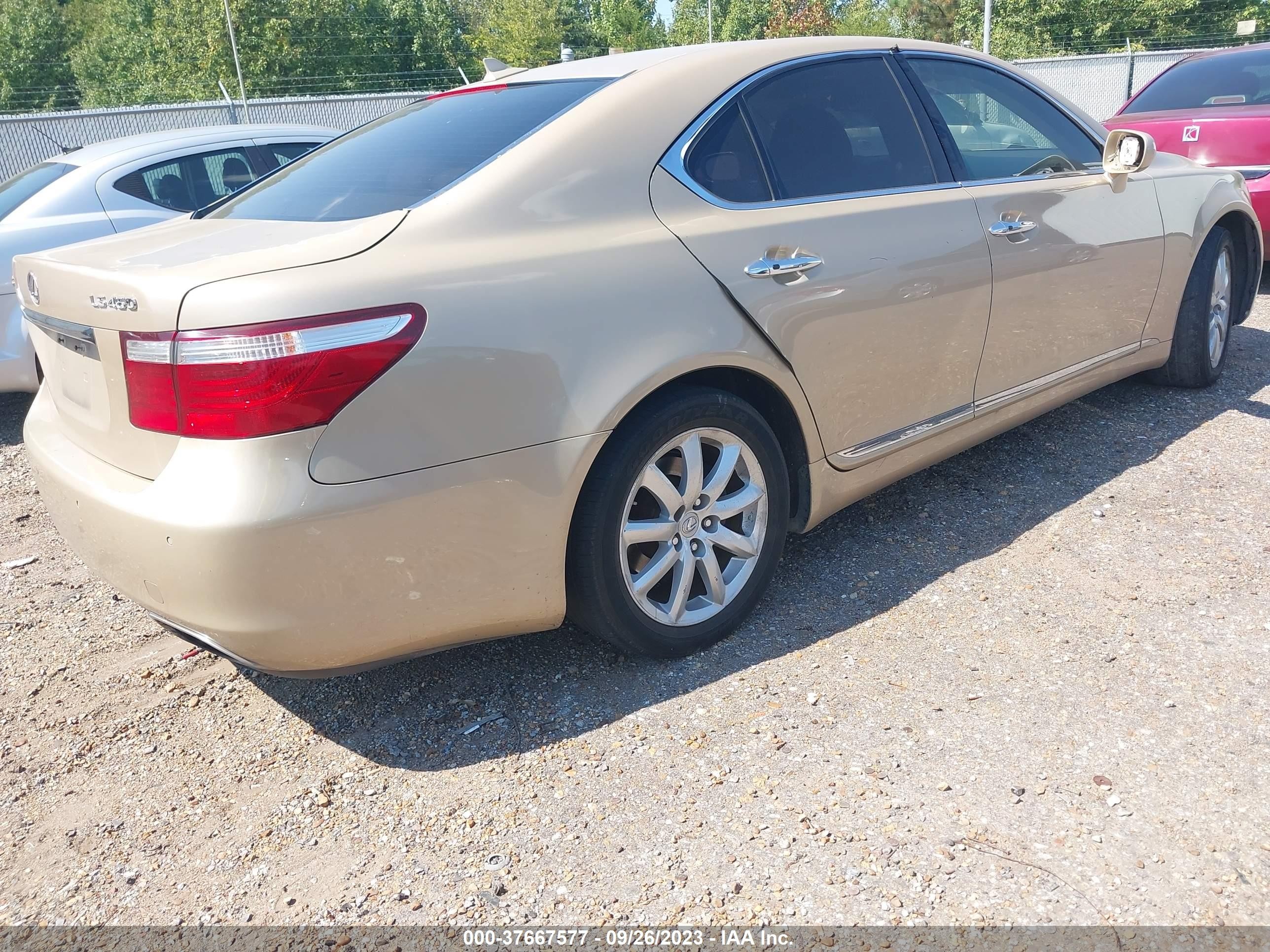 Photo 3 VIN: JTHBL46F275049991 - LEXUS LS 