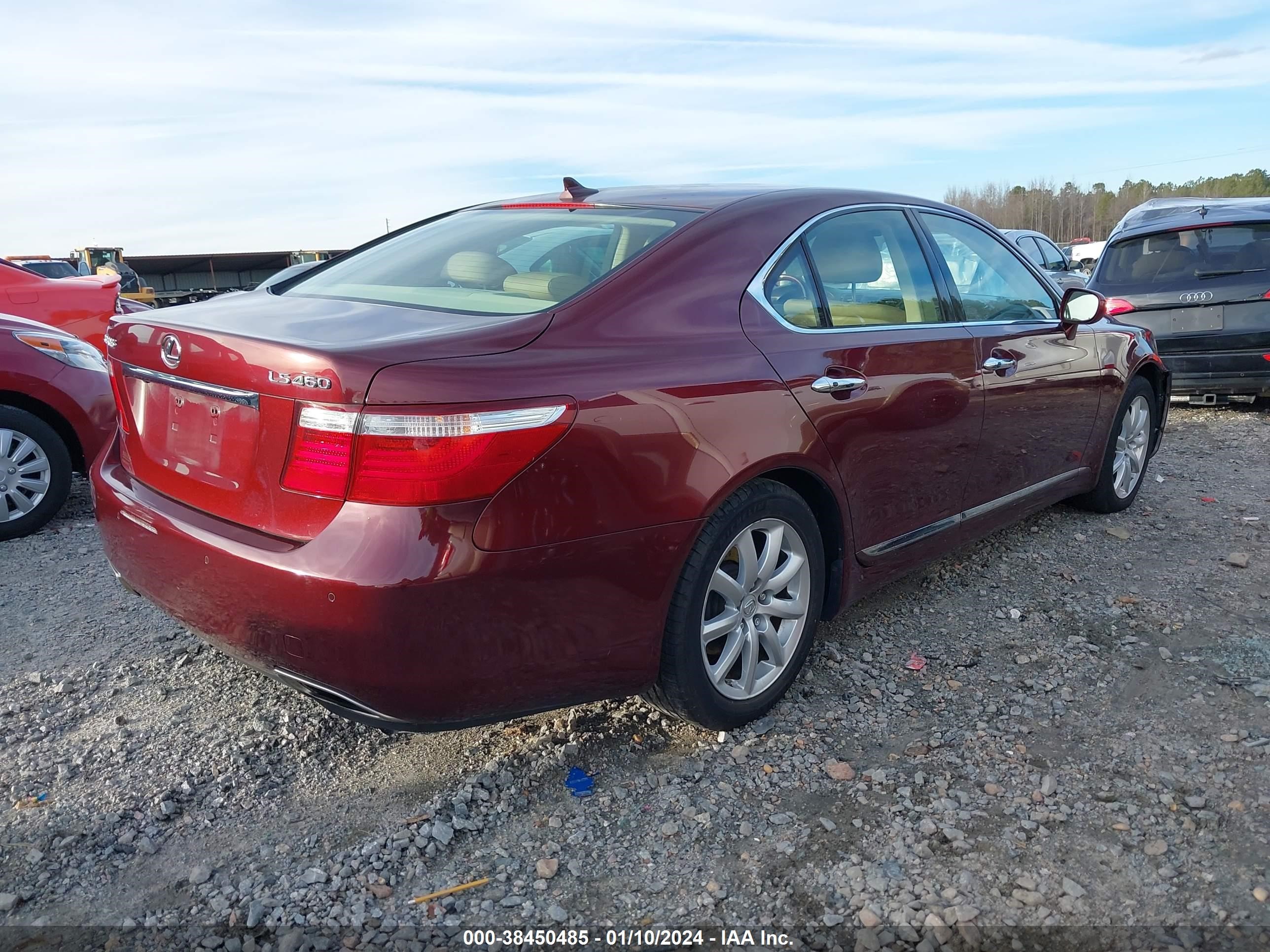 Photo 3 VIN: JTHBL46F285060443 - LEXUS LS 