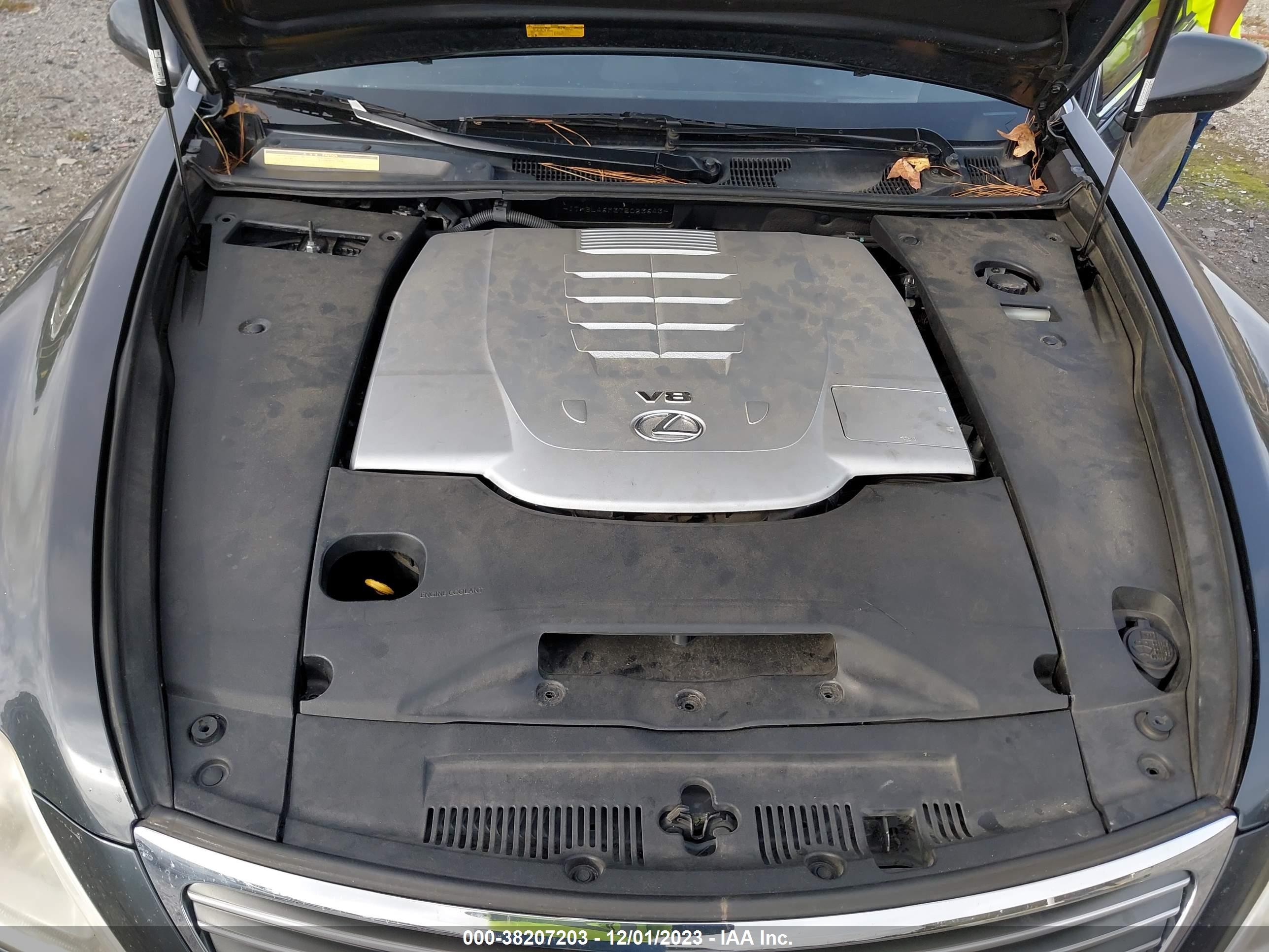 Photo 9 VIN: JTHBL46F375023643 - LEXUS LS 