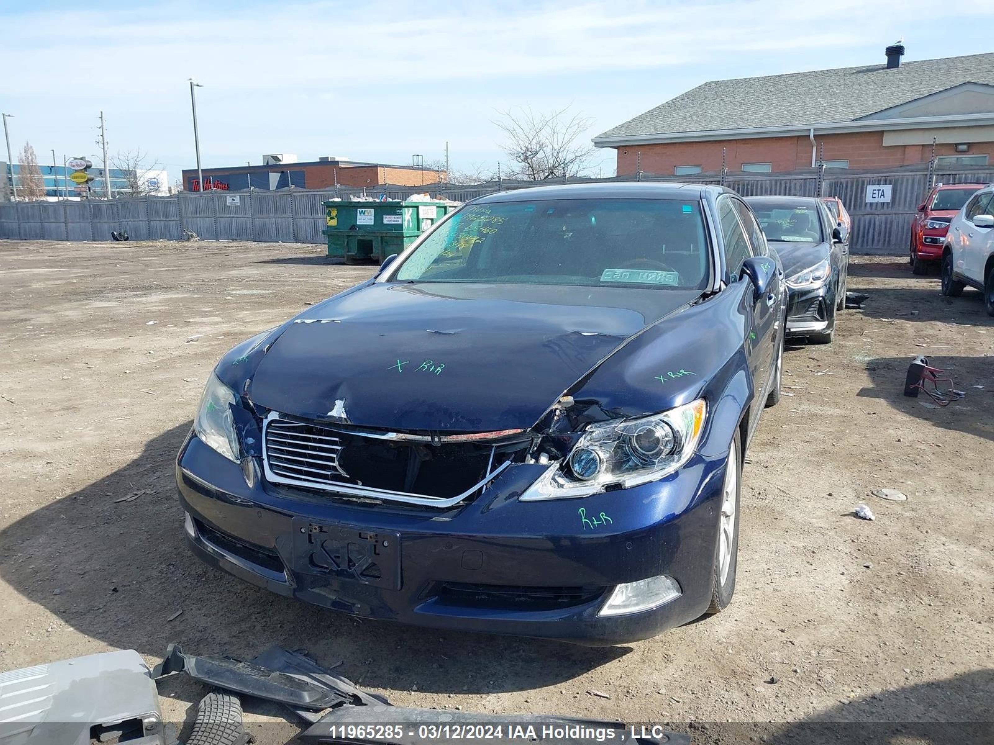 Photo 5 VIN: JTHBL46F375030172 - LEXUS LS 