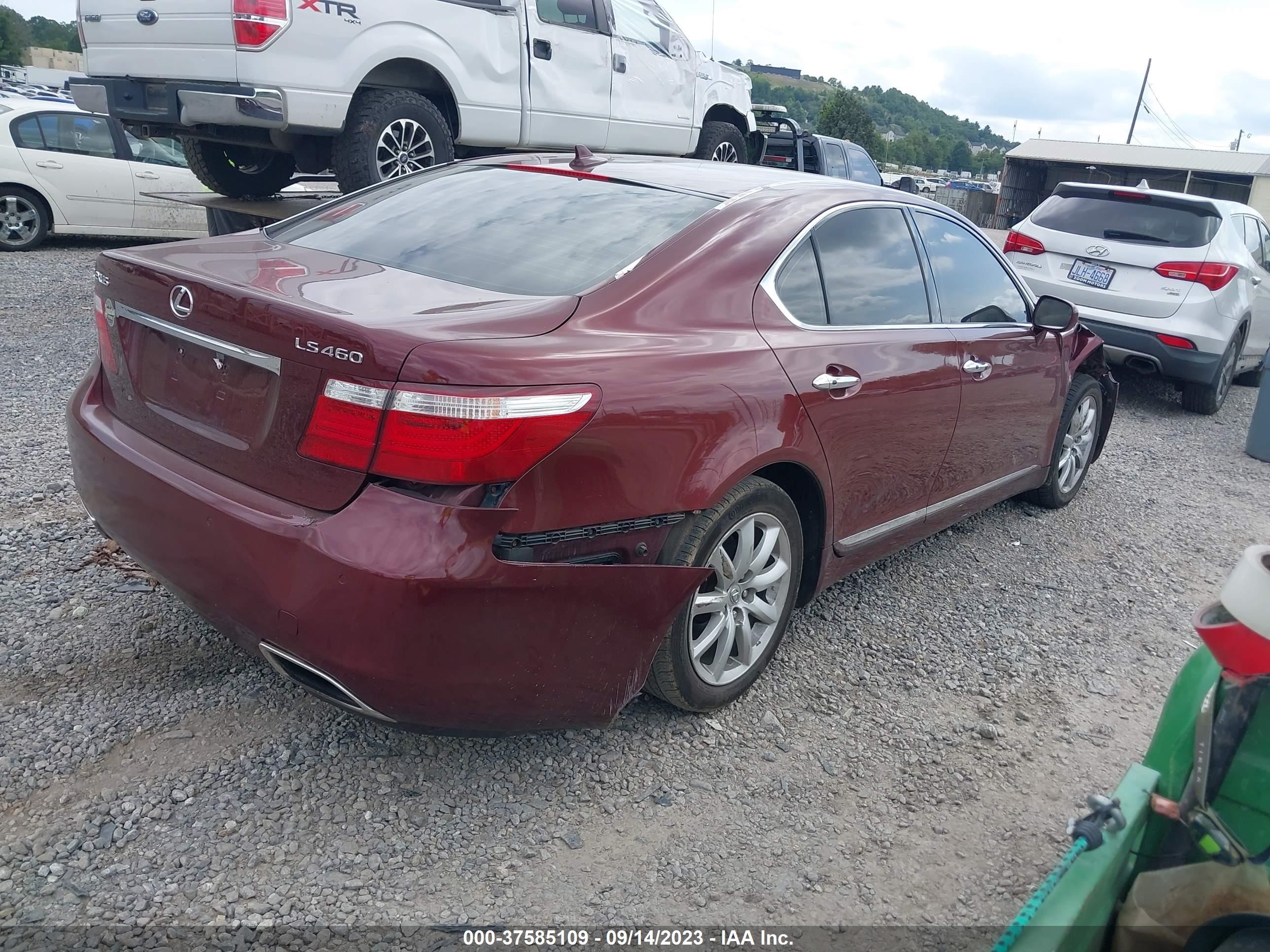 Photo 3 VIN: JTHBL46F485080046 - LEXUS LS 