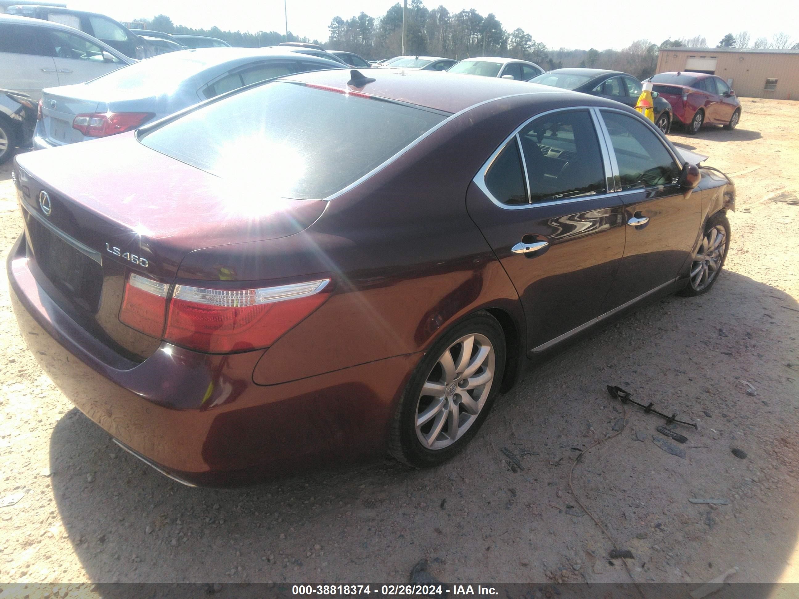 Photo 3 VIN: JTHBL46F685061451 - LEXUS LS 