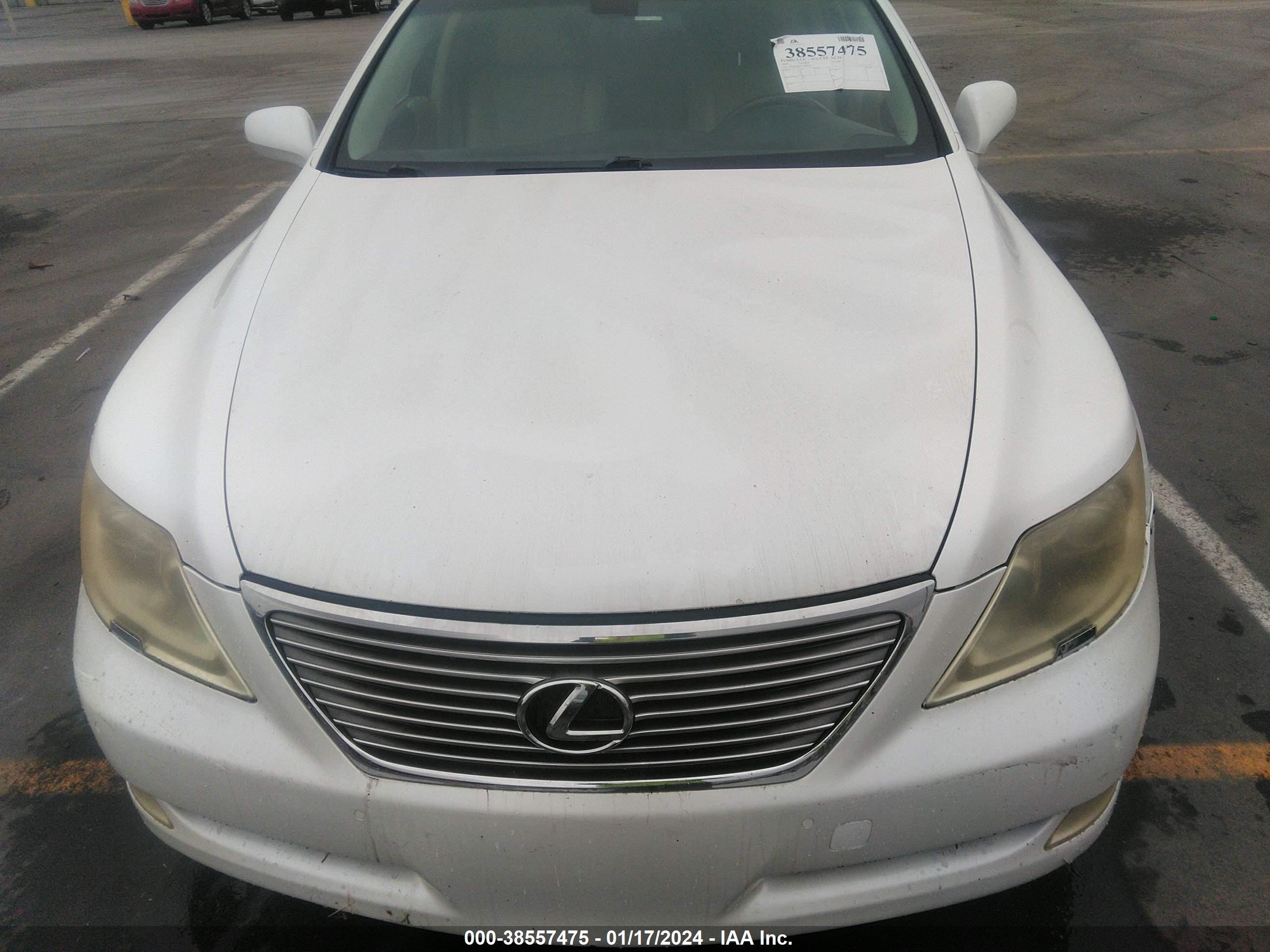 Photo 5 VIN: JTHBL46F875002920 - LEXUS LS 