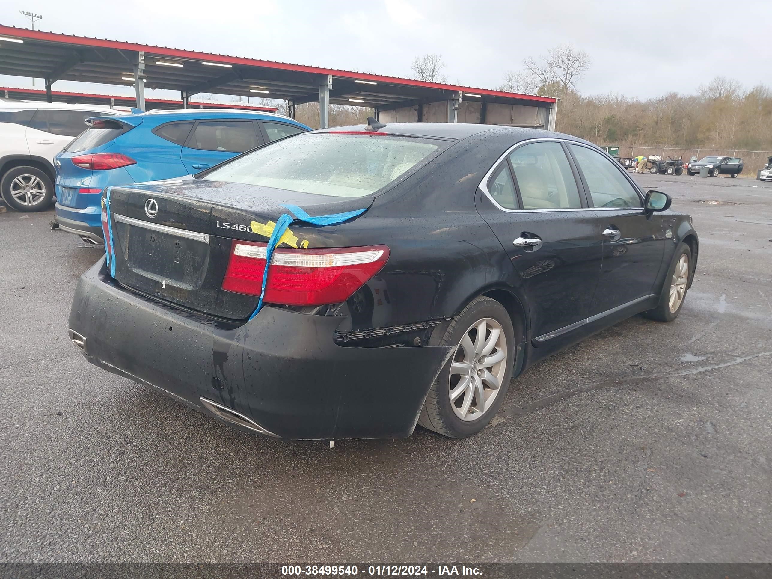 Photo 3 VIN: JTHBL46F975003266 - LEXUS LS 