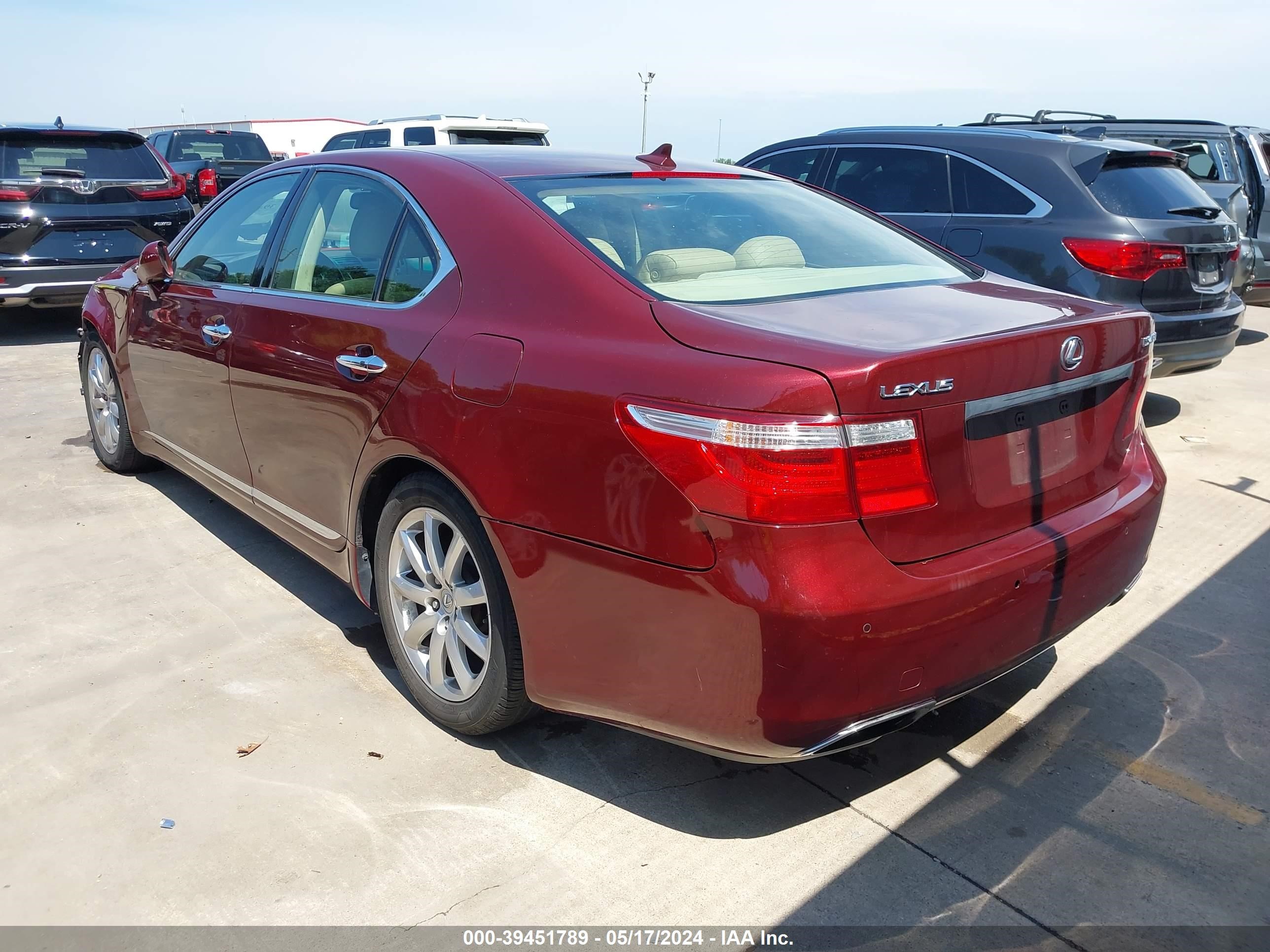 Photo 2 VIN: JTHBL46FX95090324 - LEXUS LS 