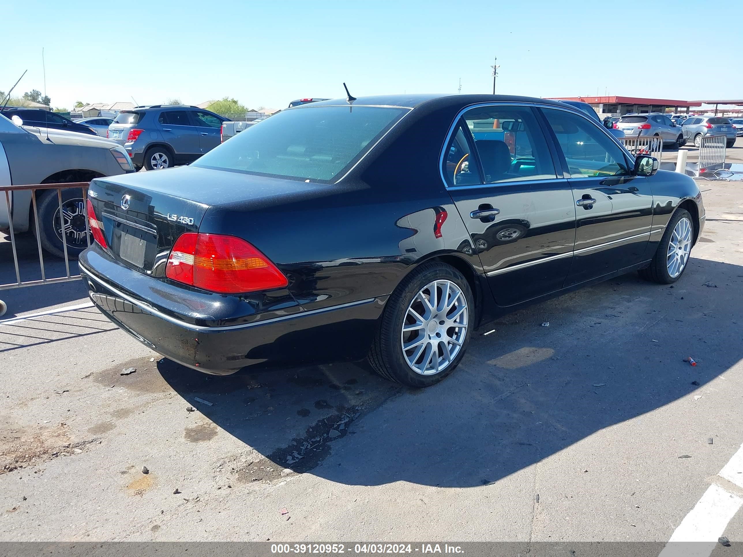 Photo 3 VIN: JTHBN30F010020779 - LEXUS LS 