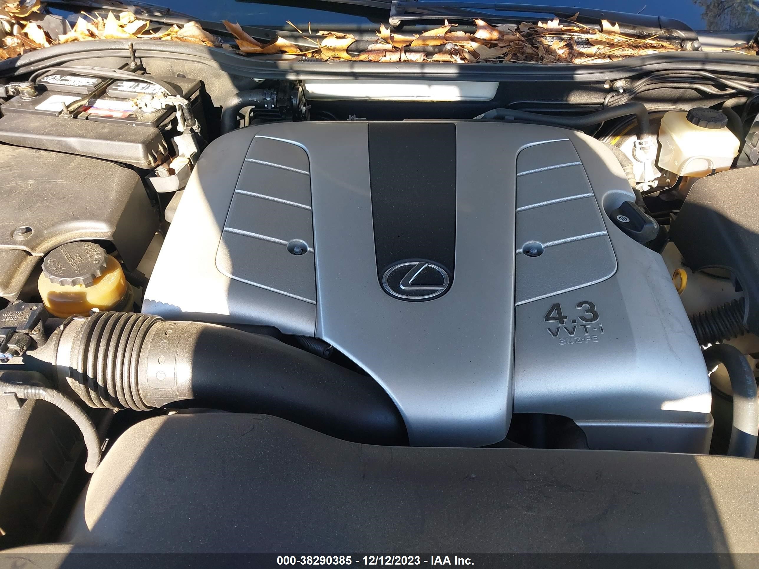 Photo 9 VIN: JTHBN30F220080113 - LEXUS LS 