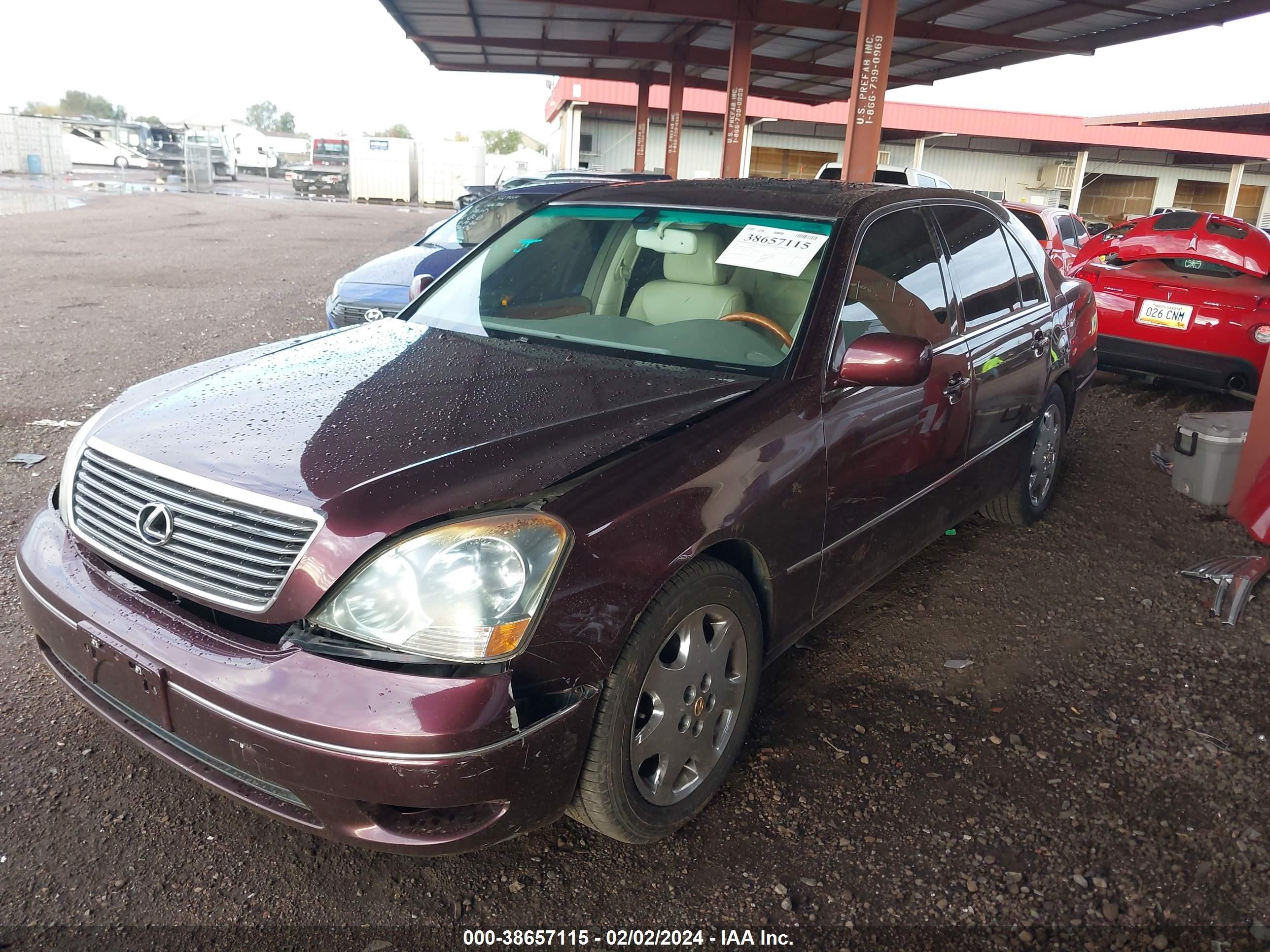 Photo 1 VIN: JTHBN30F310043831 - LEXUS LS 