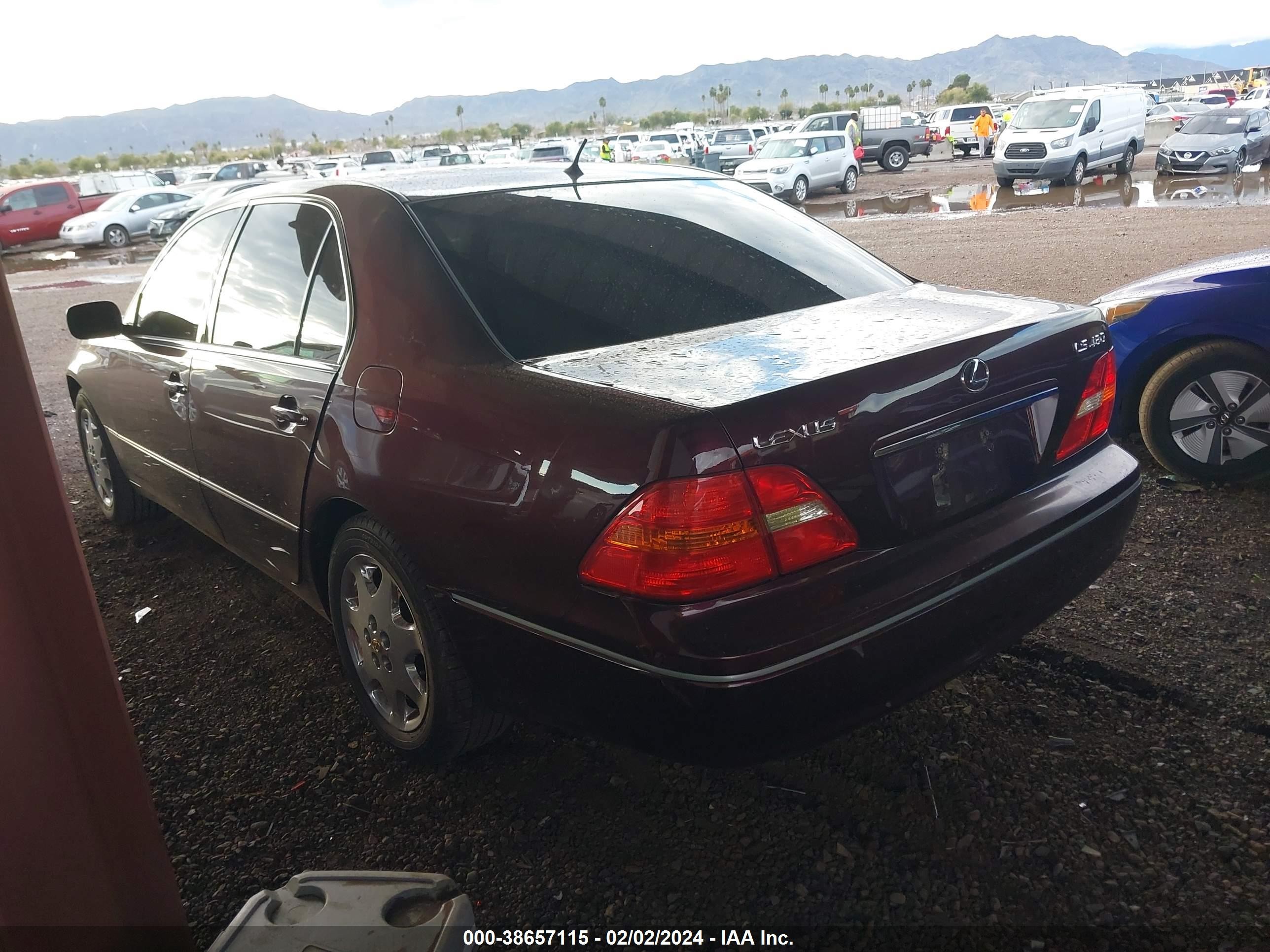 Photo 2 VIN: JTHBN30F310043831 - LEXUS LS 