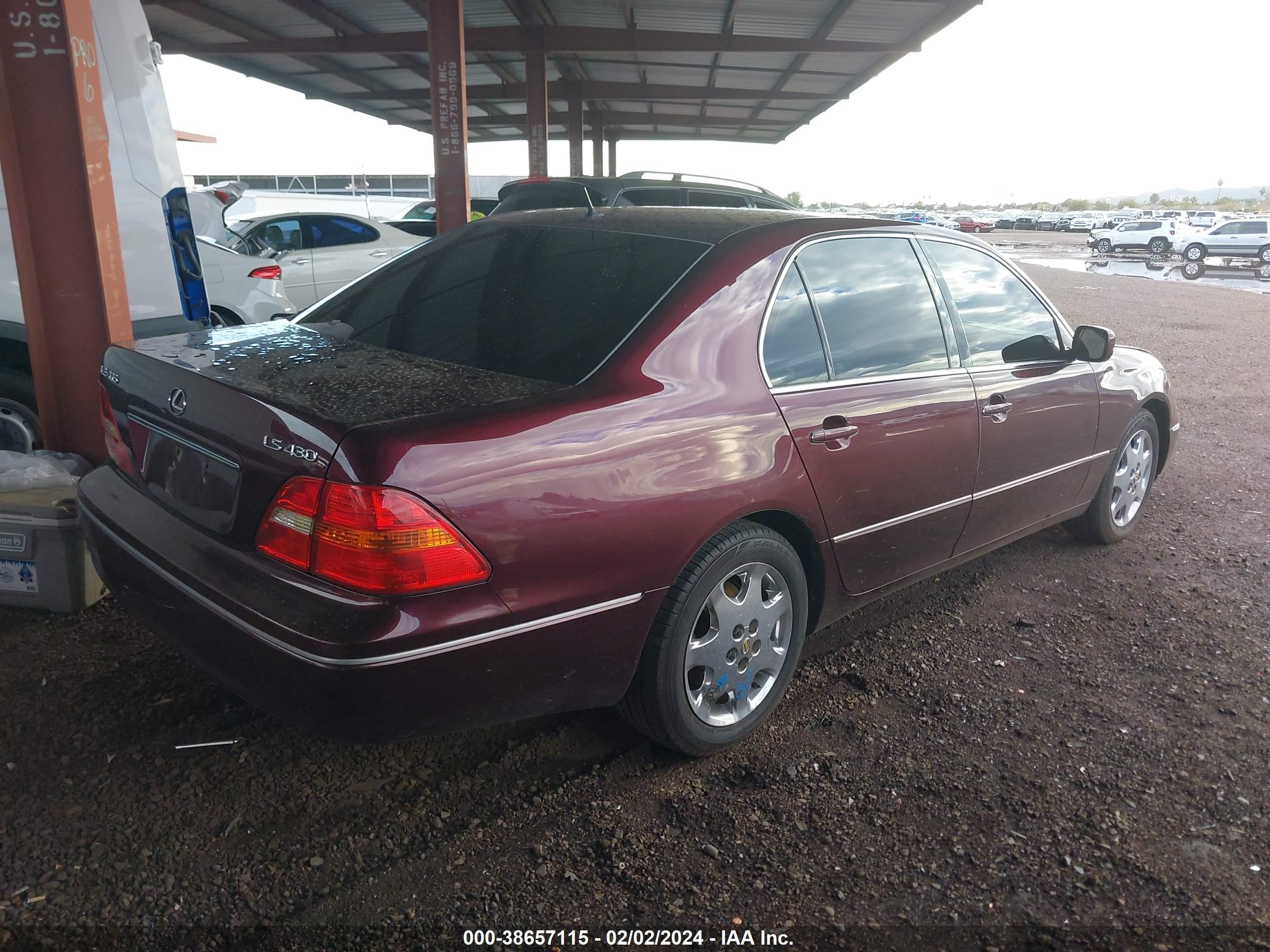 Photo 3 VIN: JTHBN30F310043831 - LEXUS LS 