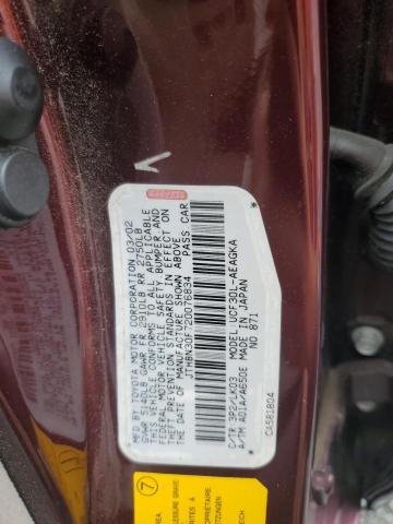 Photo 11 VIN: JTHBN30F720076834 - LEXUS LS 430 