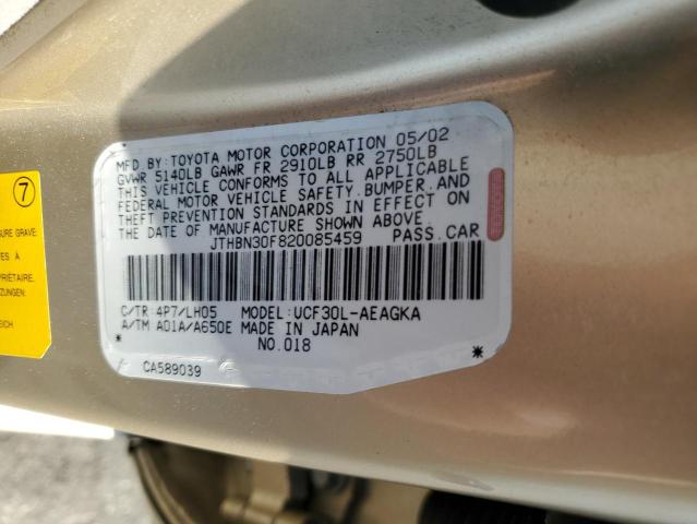 Photo 11 VIN: JTHBN30F820085459 - LEXUS LS430 