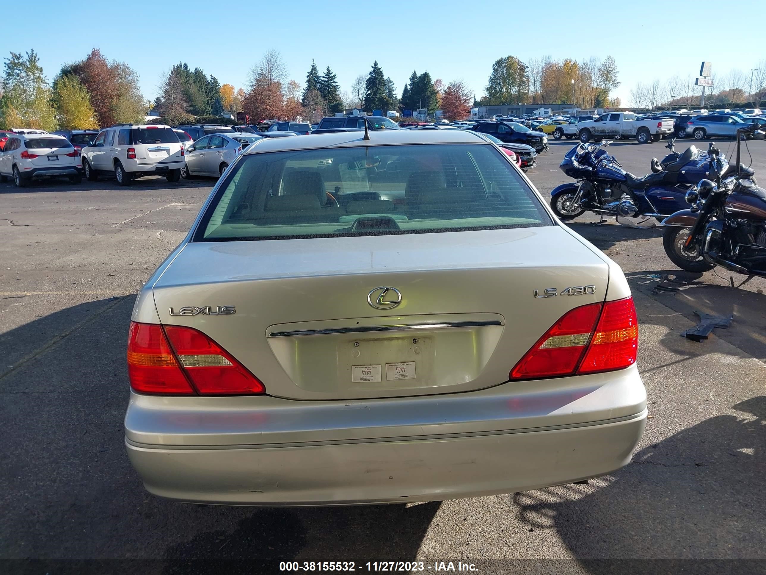 Photo 15 VIN: JTHBN30F920060134 - LEXUS LS 