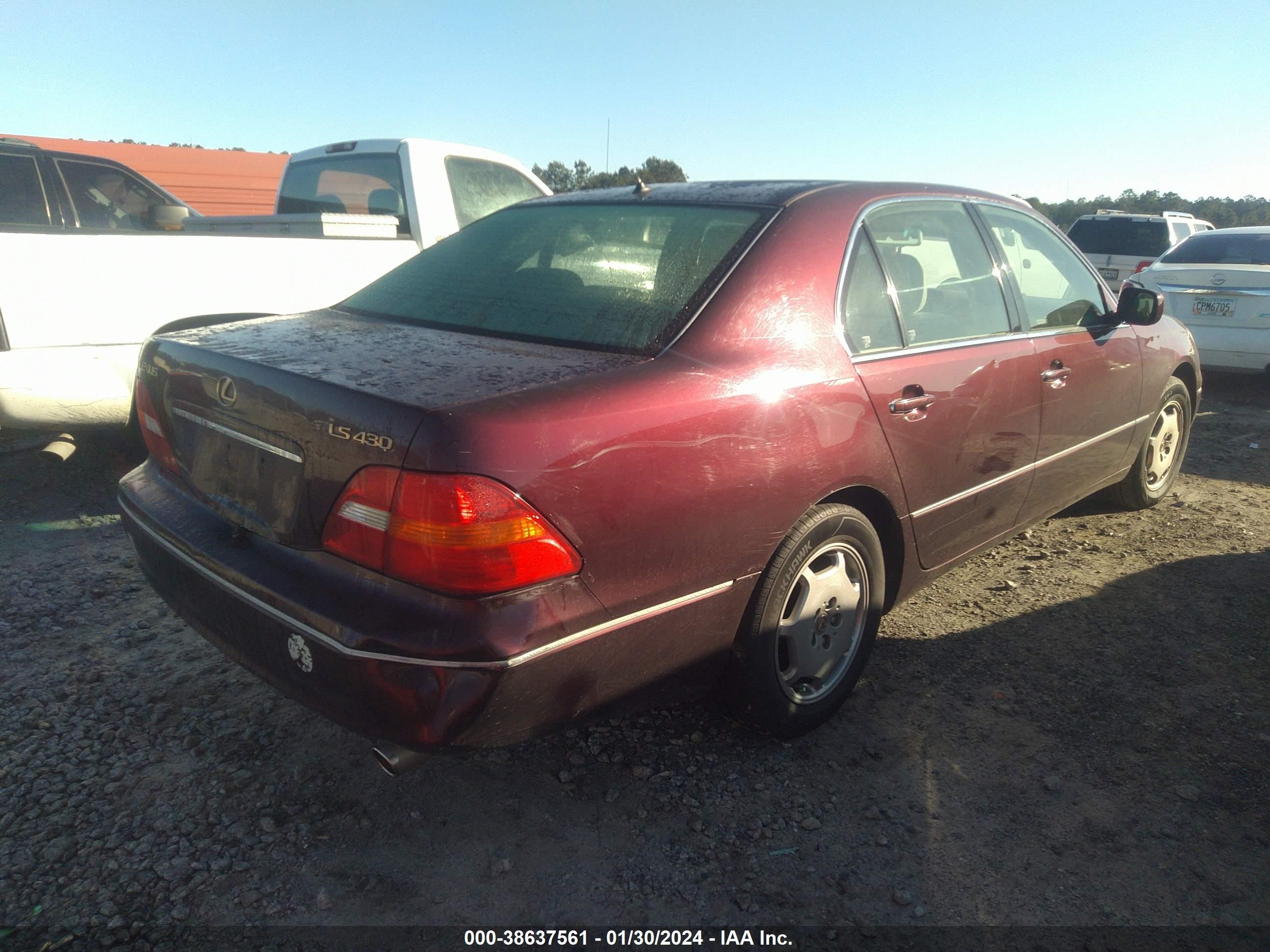 Photo 3 VIN: JTHBN30F920067004 - LEXUS LS 