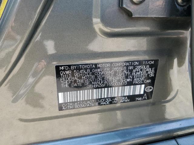 Photo 11 VIN: JTHBN36F155003473 - LEXUS LS430 