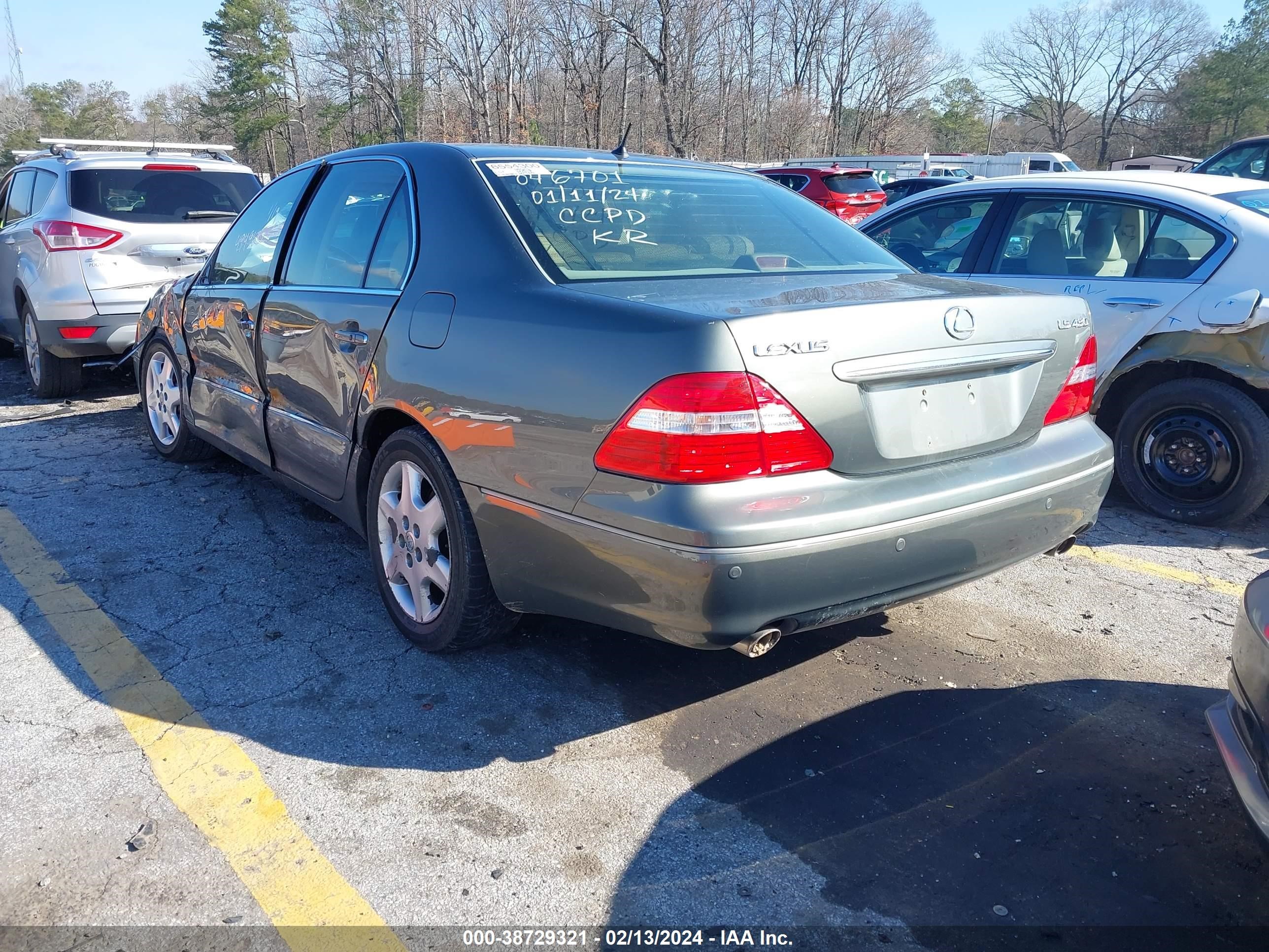 Photo 2 VIN: JTHBN36F365046701 - LEXUS LS 