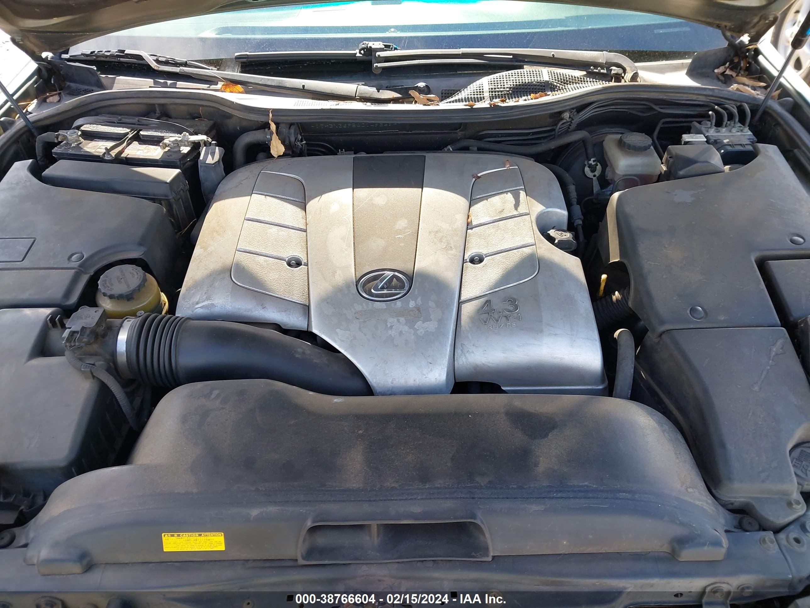 Photo 9 VIN: JTHBN36F540149869 - LEXUS LS 