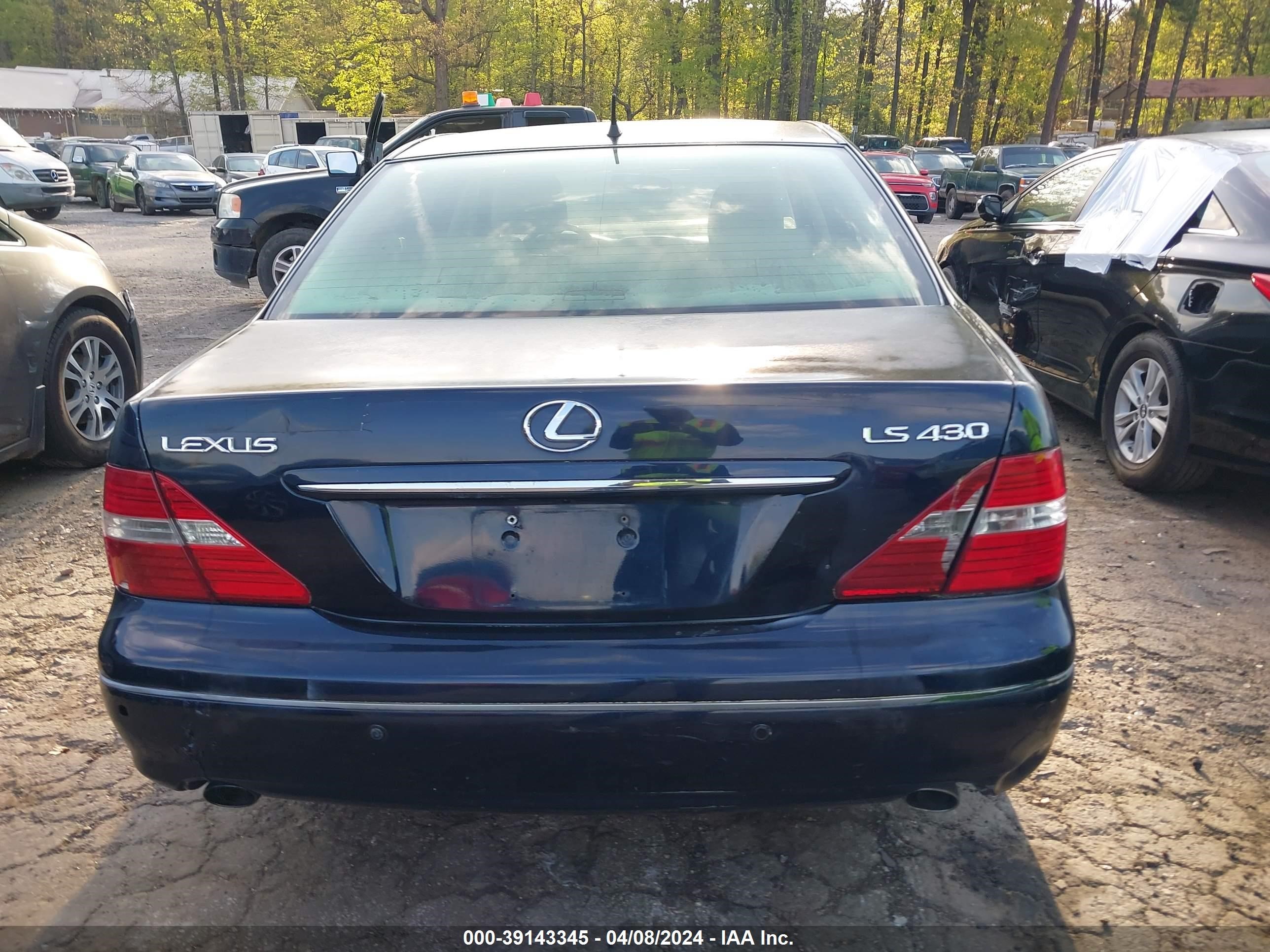 Photo 15 VIN: JTHBN36F540167580 - LEXUS LS 