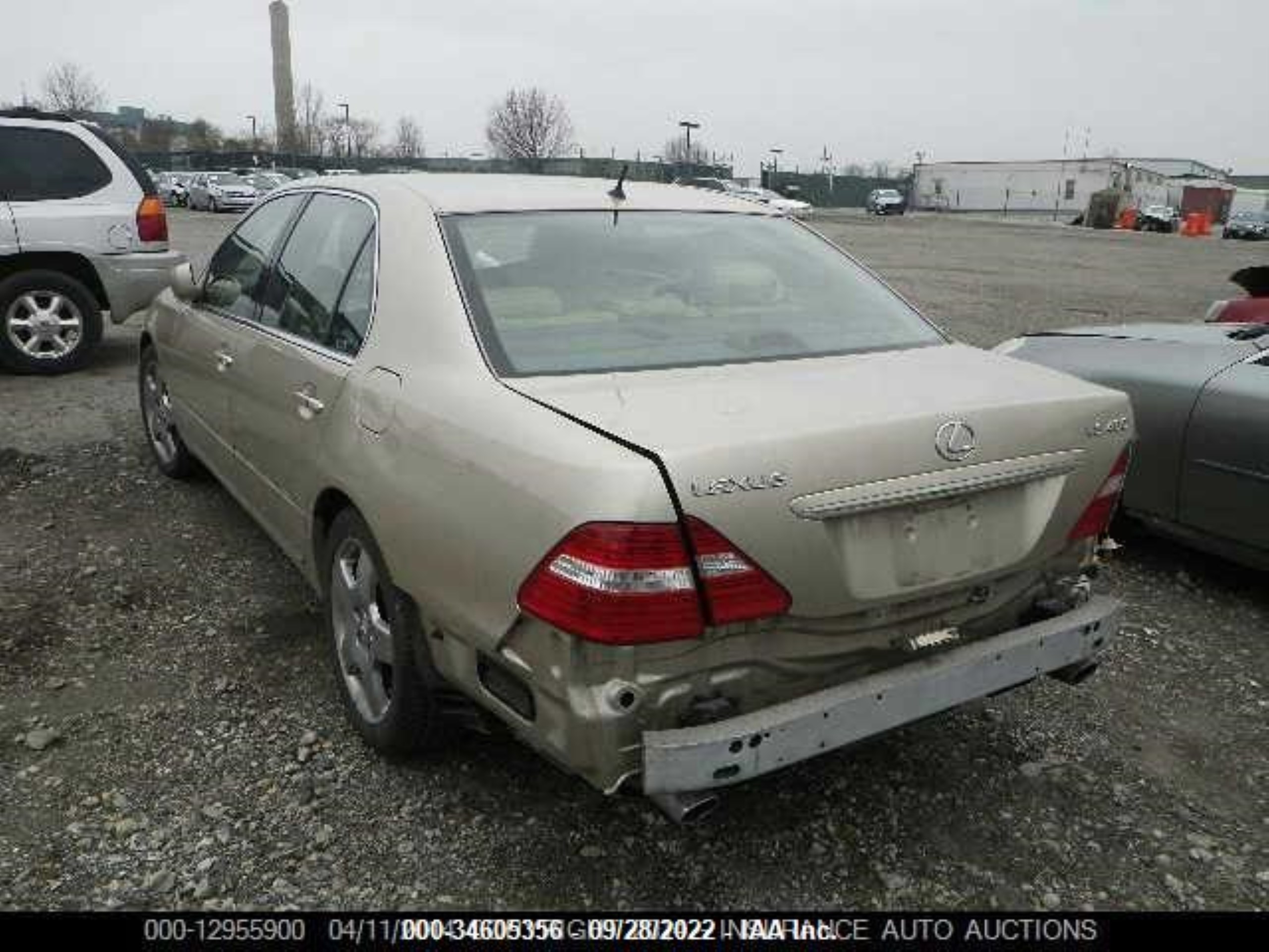 Photo 2 VIN: JTHBN36F665039287 - LEXUS LS 