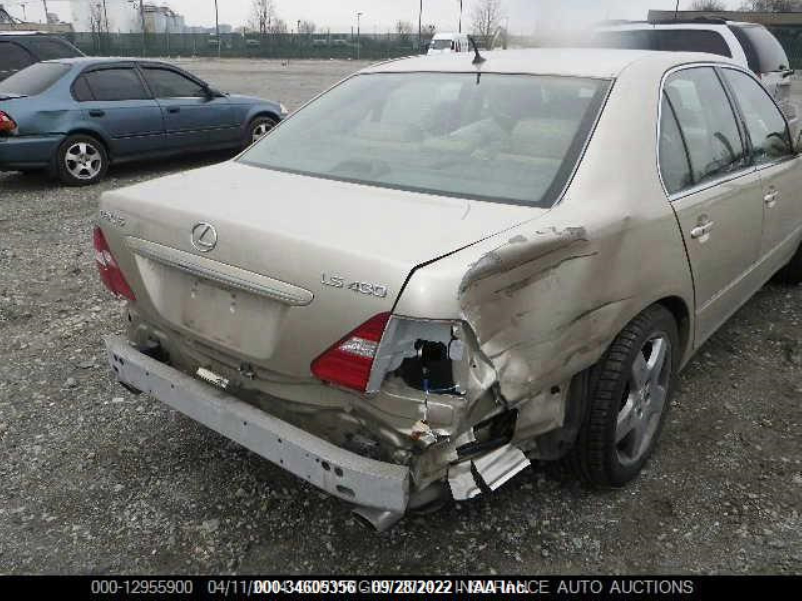 Photo 5 VIN: JTHBN36F665039287 - LEXUS LS 