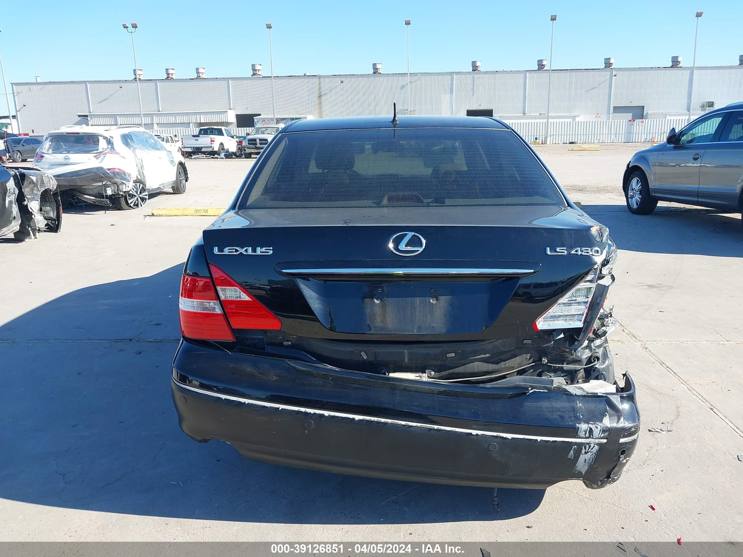 Photo 15 VIN: JTHBN36F750175827 - LEXUS LS 