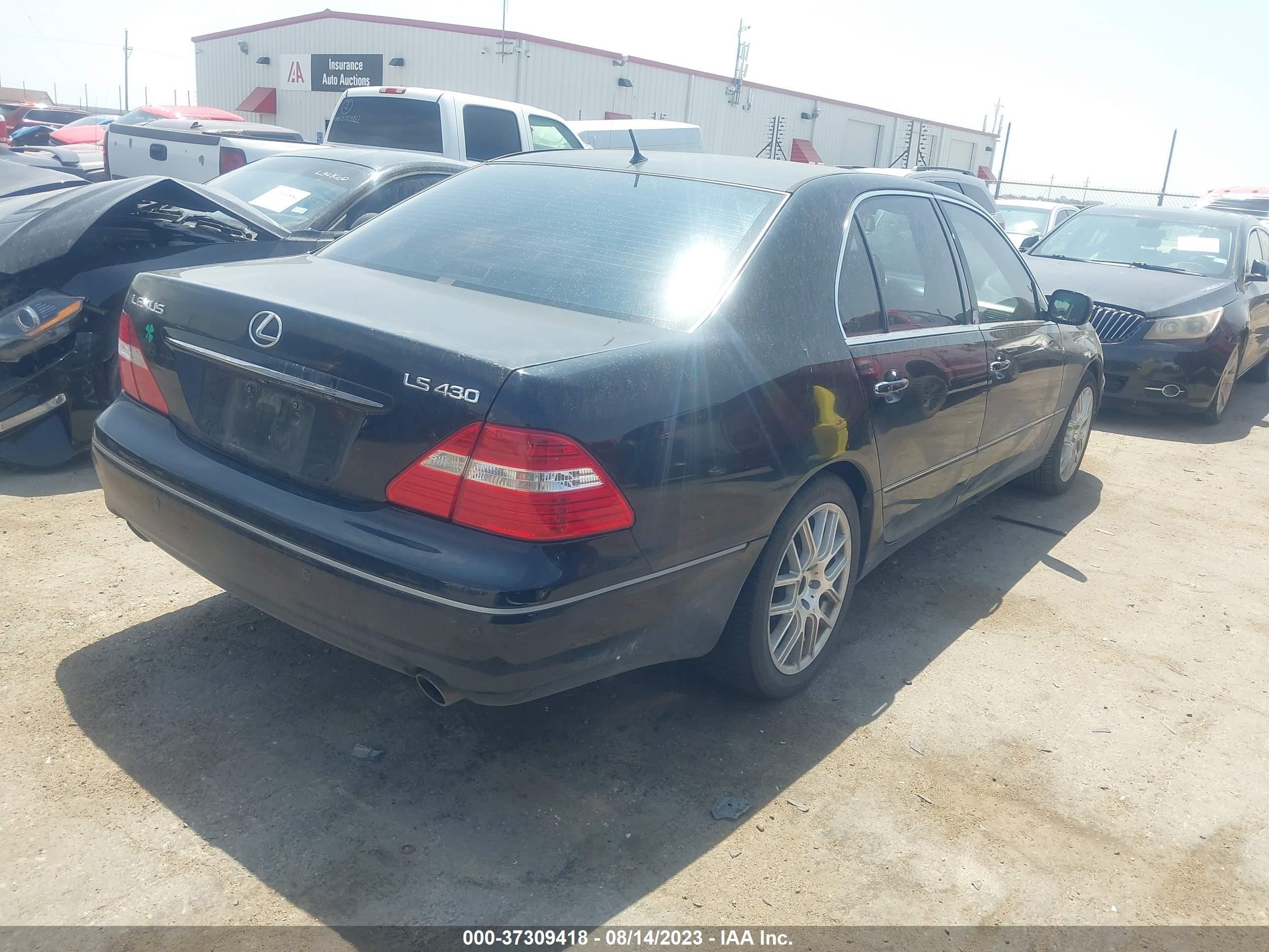 Photo 3 VIN: JTHBN36F750179263 - LEXUS LS 