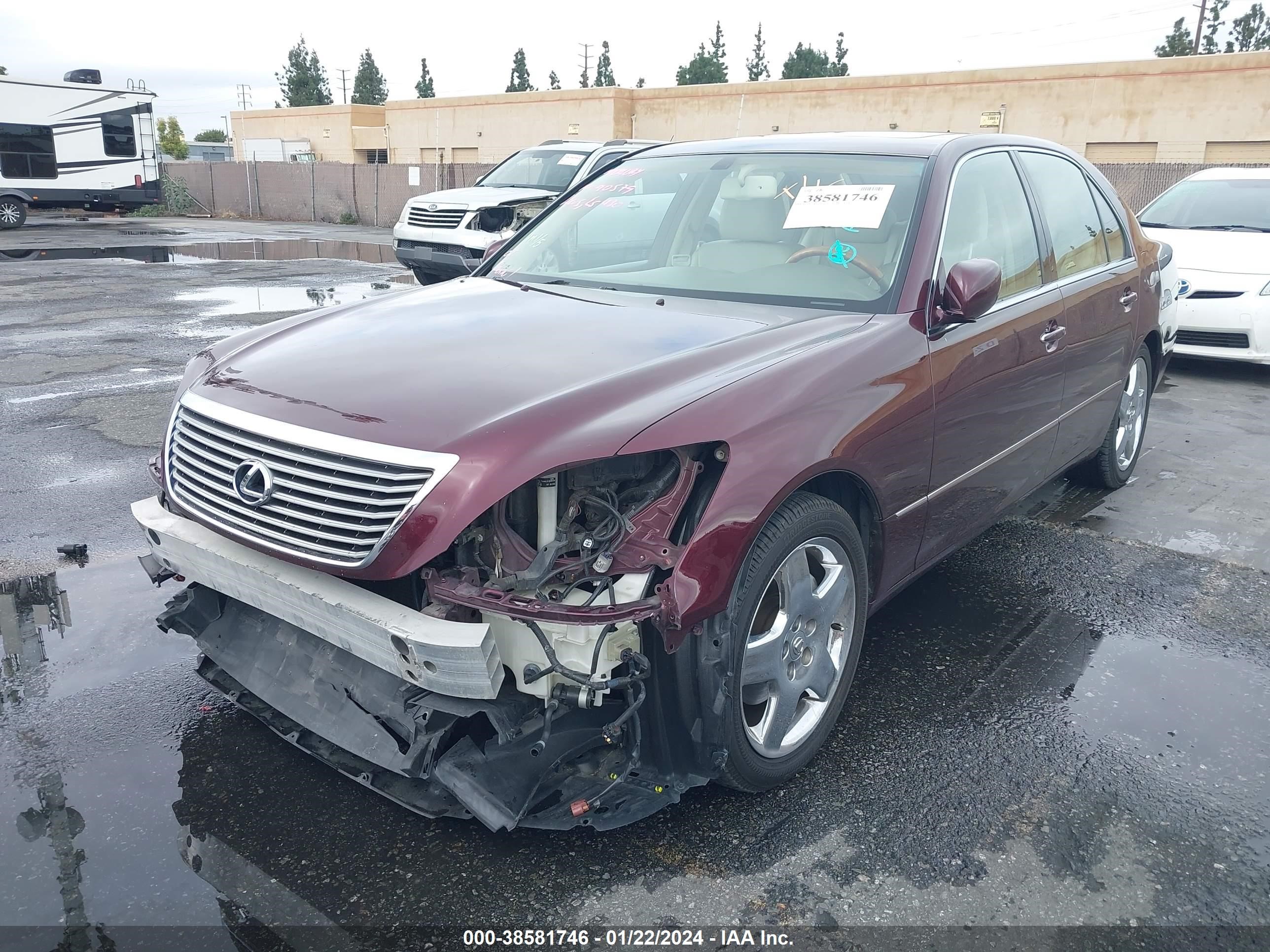 Photo 1 VIN: JTHBN36F865037279 - LEXUS LS 