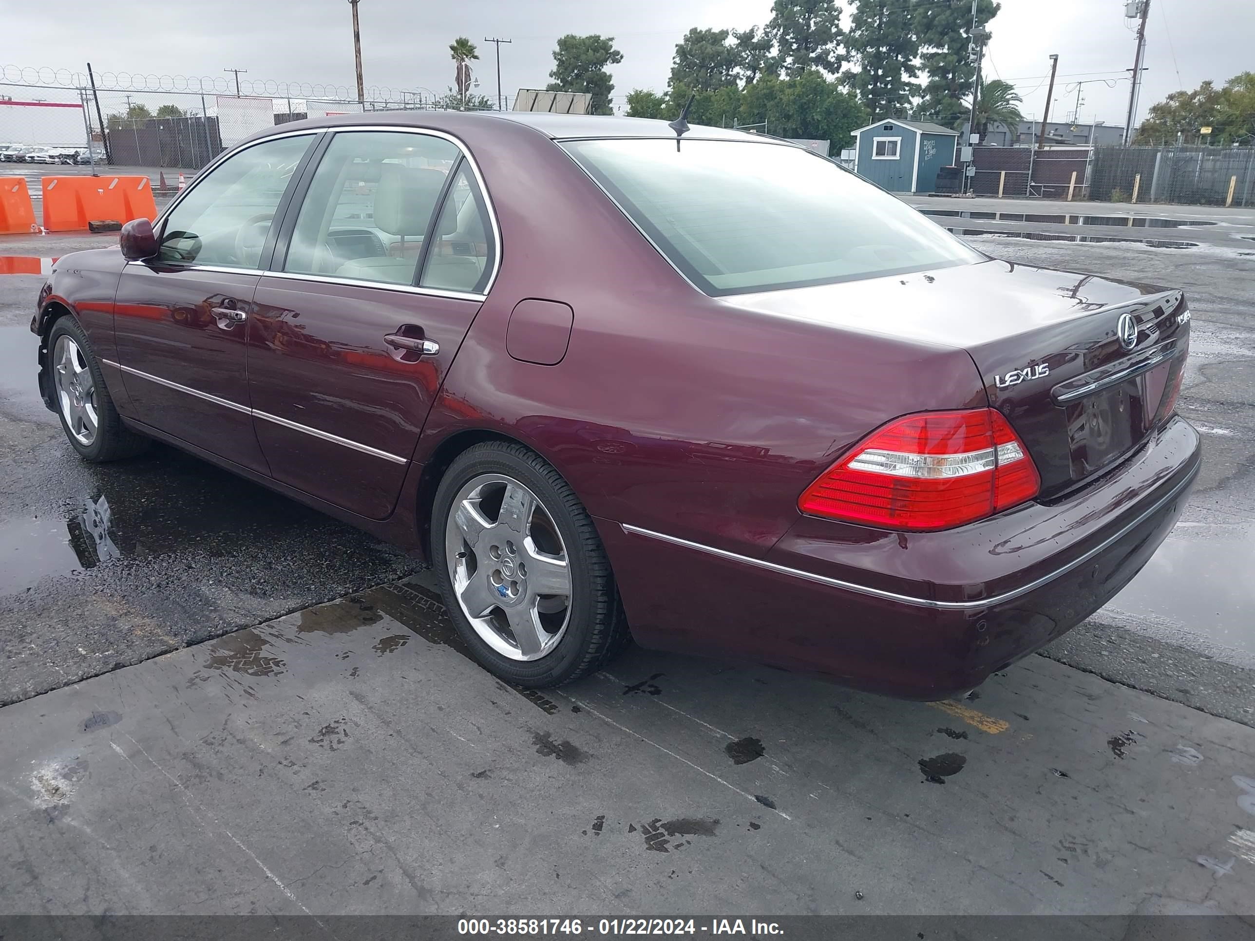 Photo 2 VIN: JTHBN36F865037279 - LEXUS LS 