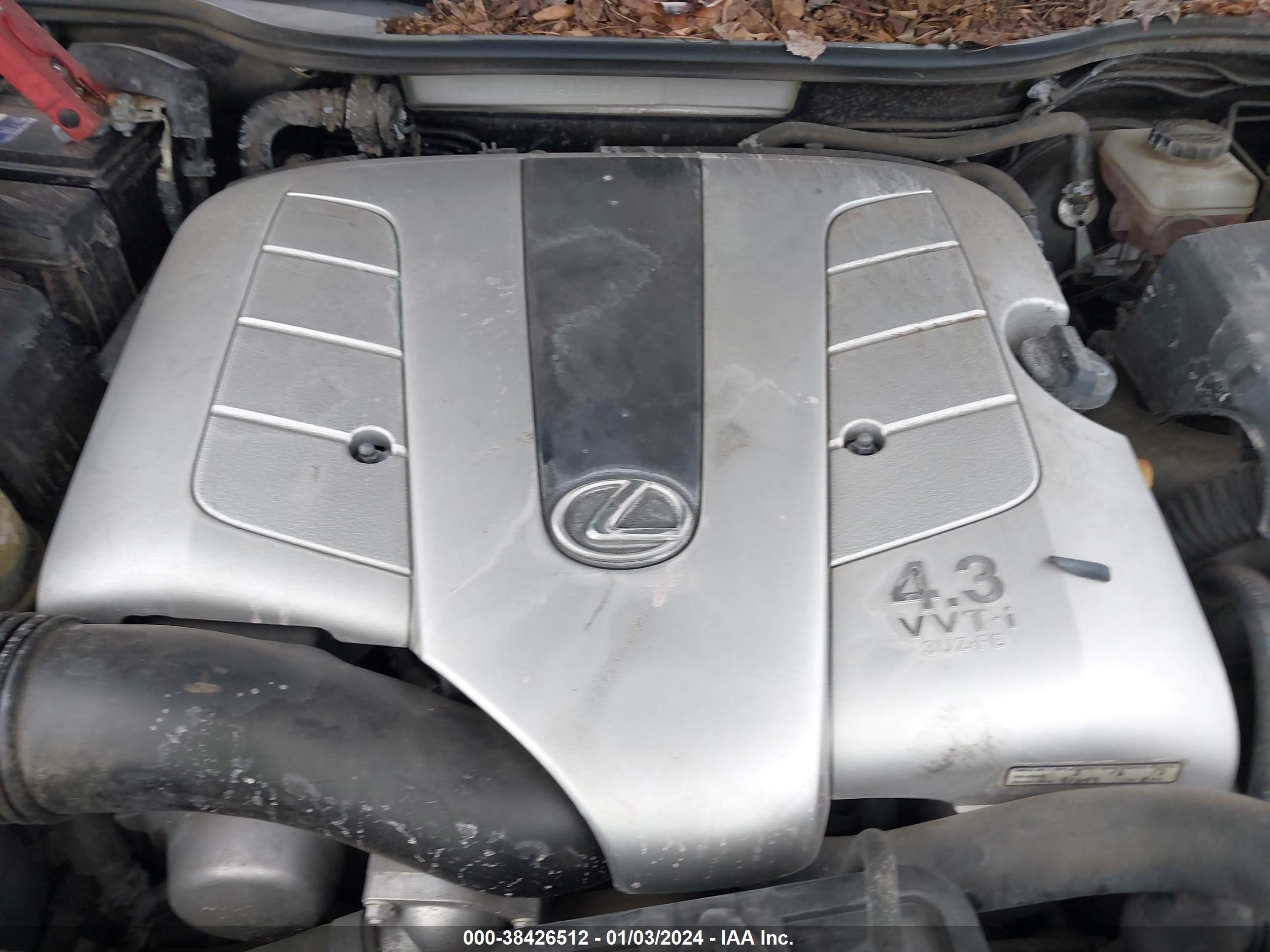 Photo 9 VIN: JTHBN36F865042031 - LEXUS LS 