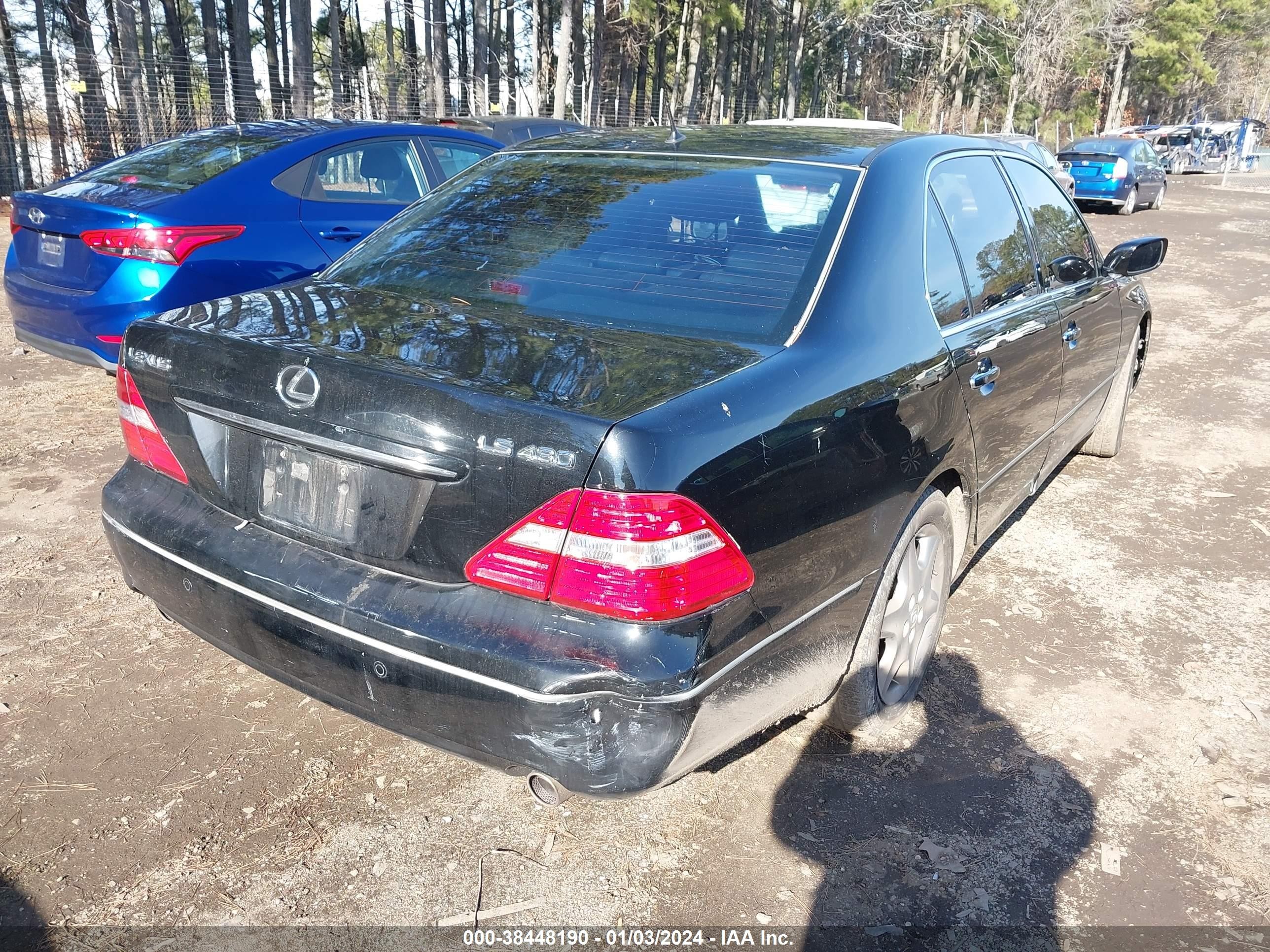 Photo 3 VIN: JTHBN36F940155304 - LEXUS LS 