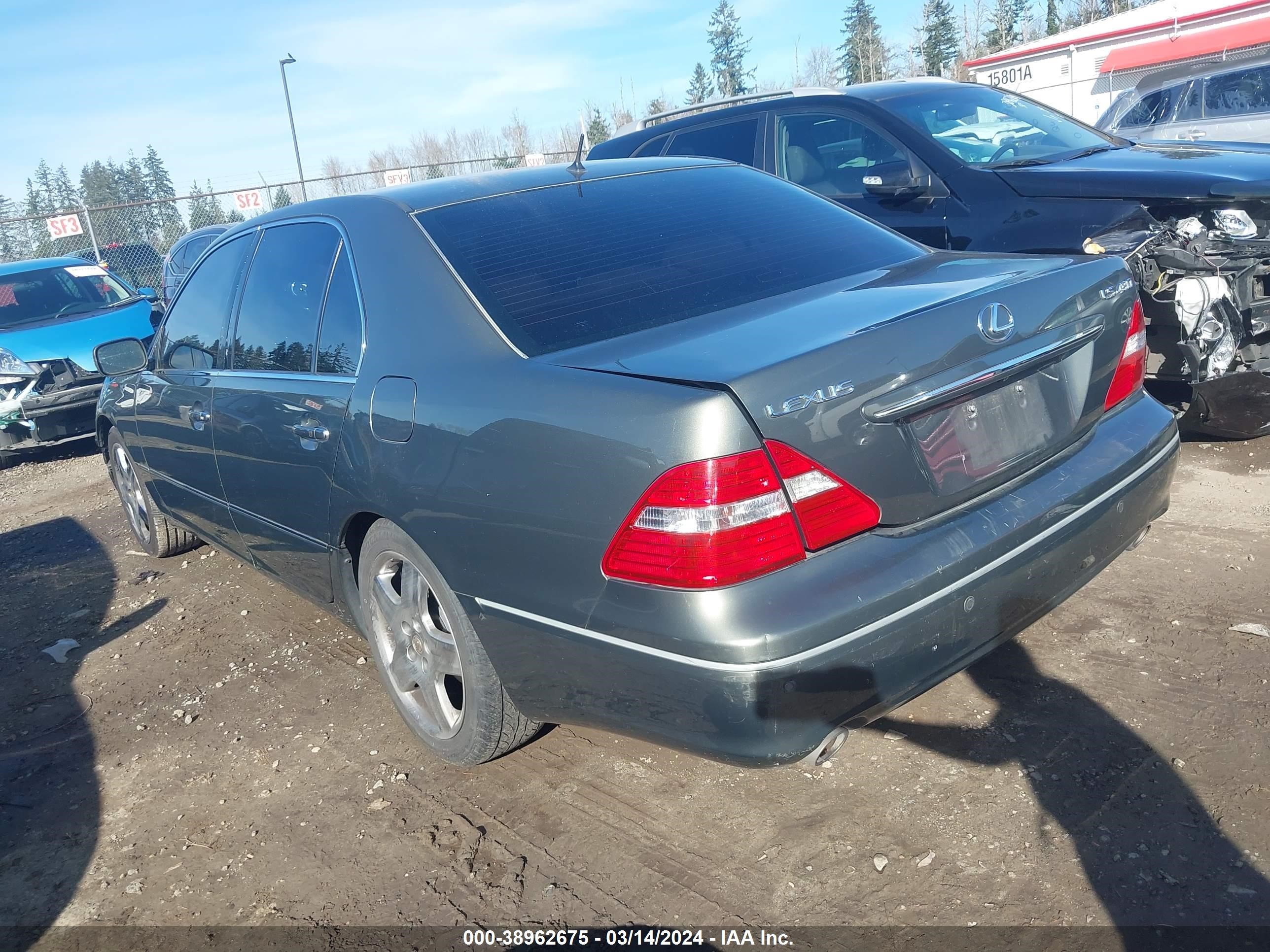 Photo 2 VIN: JTHBN36F955009523 - LEXUS LS 