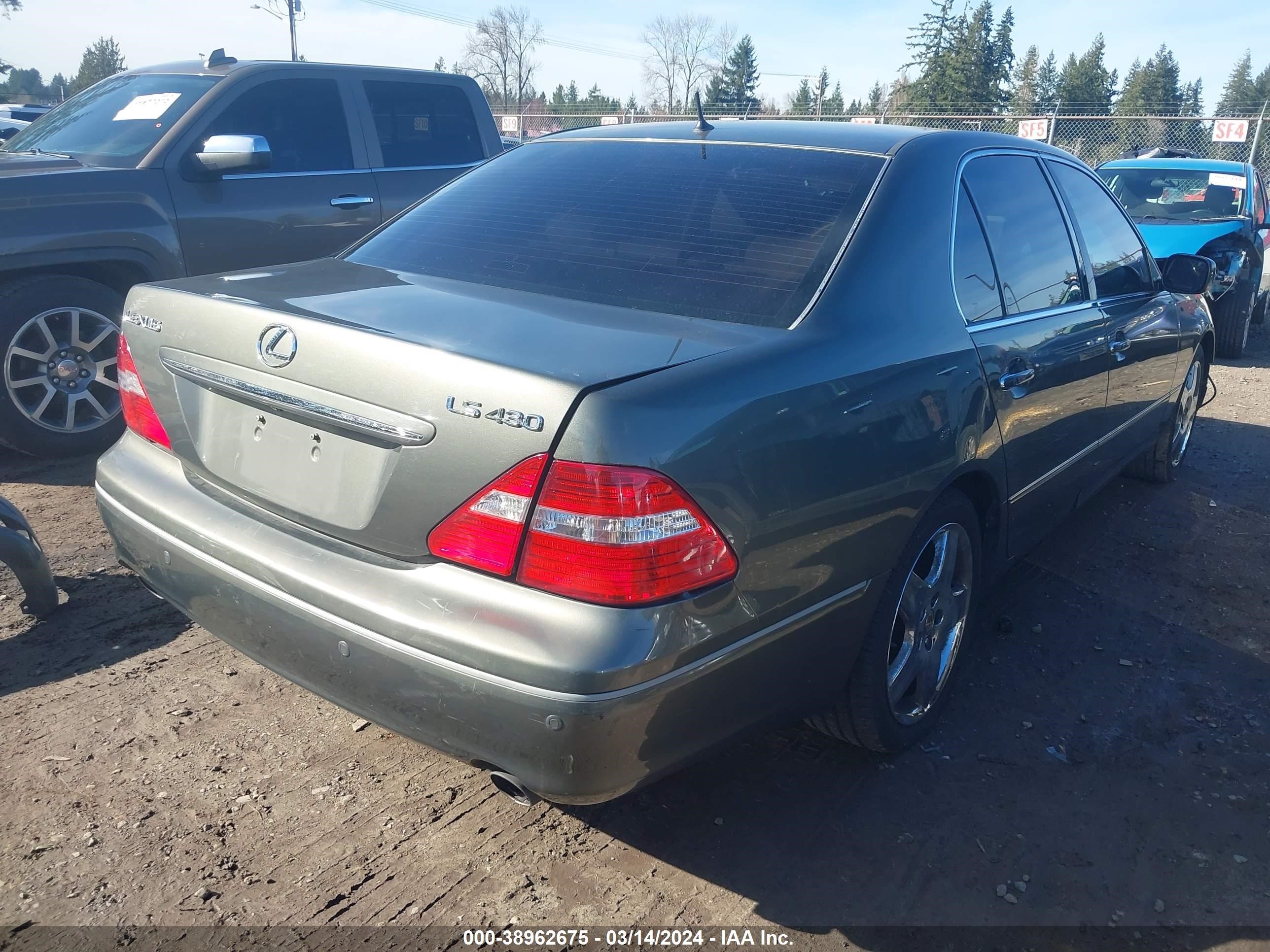 Photo 3 VIN: JTHBN36F955009523 - LEXUS LS 