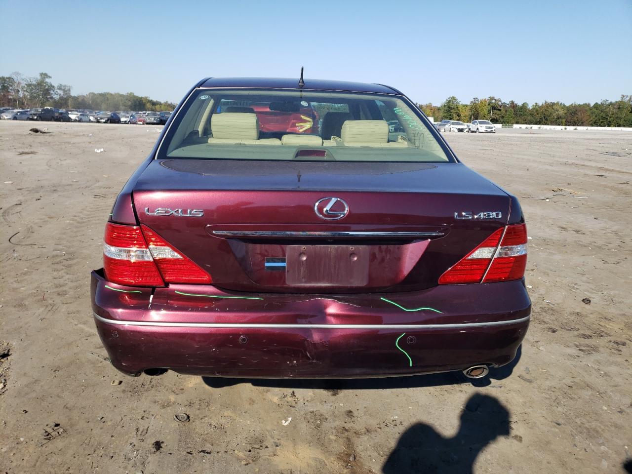 Photo 5 VIN: JTHBN36F965035203 - LEXUS LS 