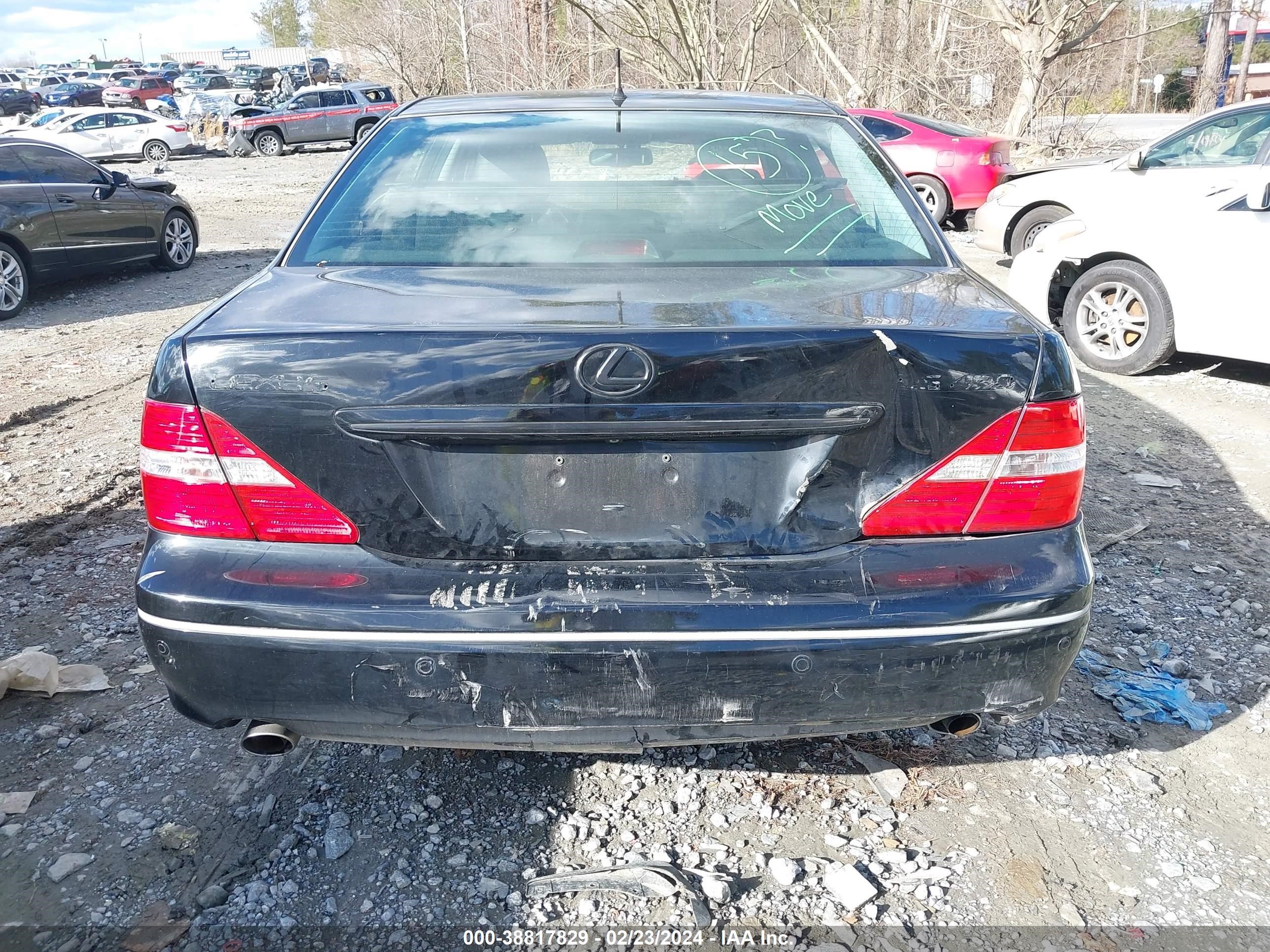 Photo 5 VIN: JTHBN36F965043365 - LEXUS LS 