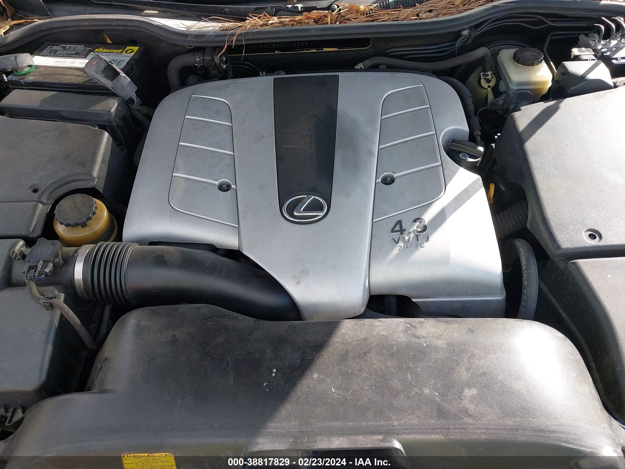 Photo 9 VIN: JTHBN36F965043365 - LEXUS LS 