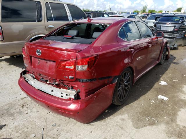 Photo 3 VIN: JTHBP5C20A5007046 - LEXUS IS F 