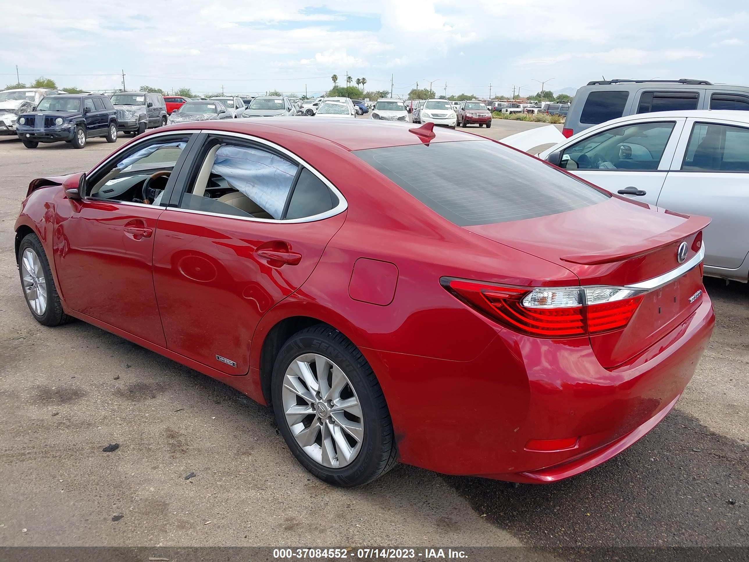 Photo 2 VIN: JTHBW1GG5E2051665 - LEXUS ES 