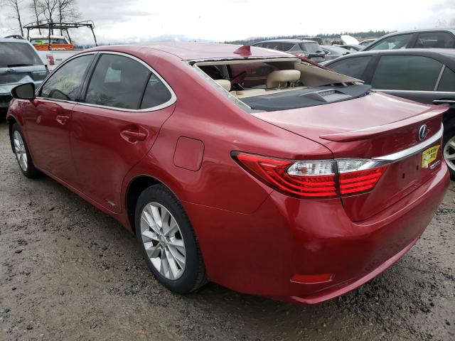 Photo 2 VIN: JTHBW1GG6F2090671 - LEXUS ES 300H 