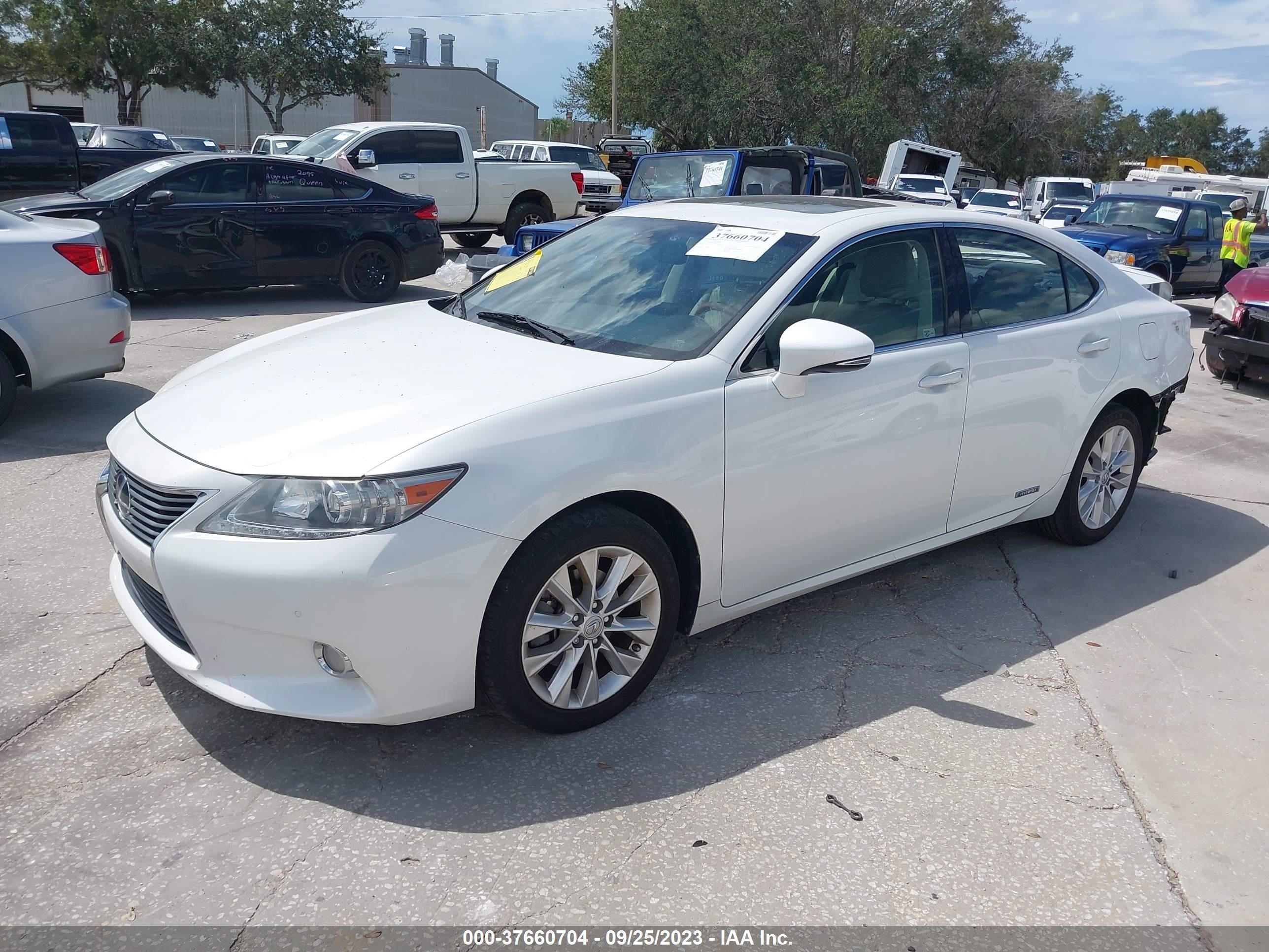 Photo 1 VIN: JTHBW1GGXD2002427 - LEXUS ES 