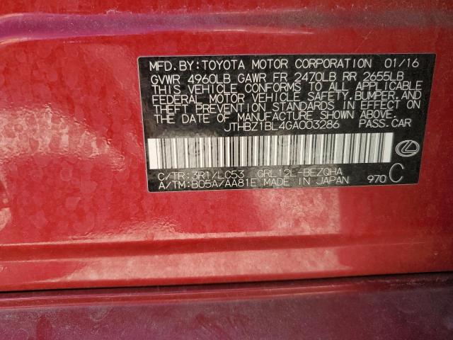 Photo 11 VIN: JTHBZ1BL4GA003286 - LEXUS GS 350 BAS 