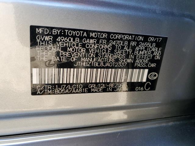 Photo 11 VIN: JTHBZ1BL8JA012337 - LEXUS GS350 