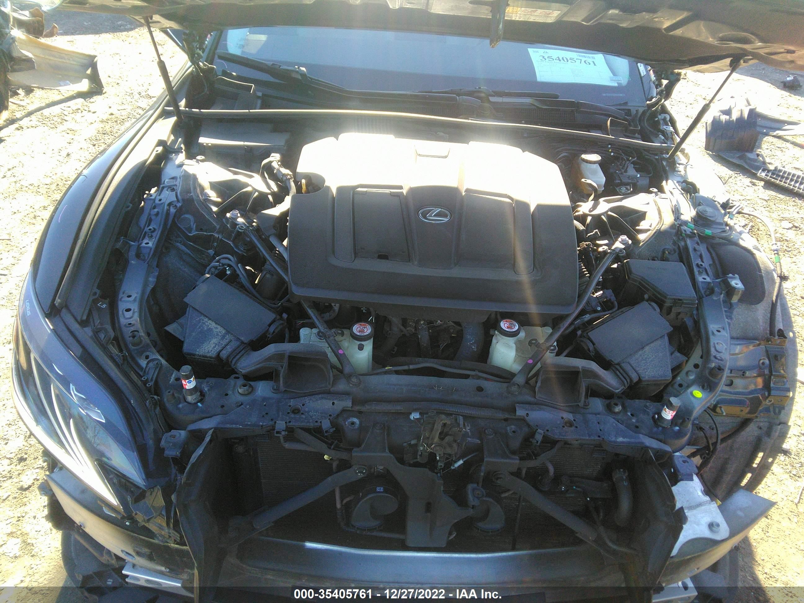 Photo 9 VIN: JTHC51FF9J5004423 - LEXUS LS 