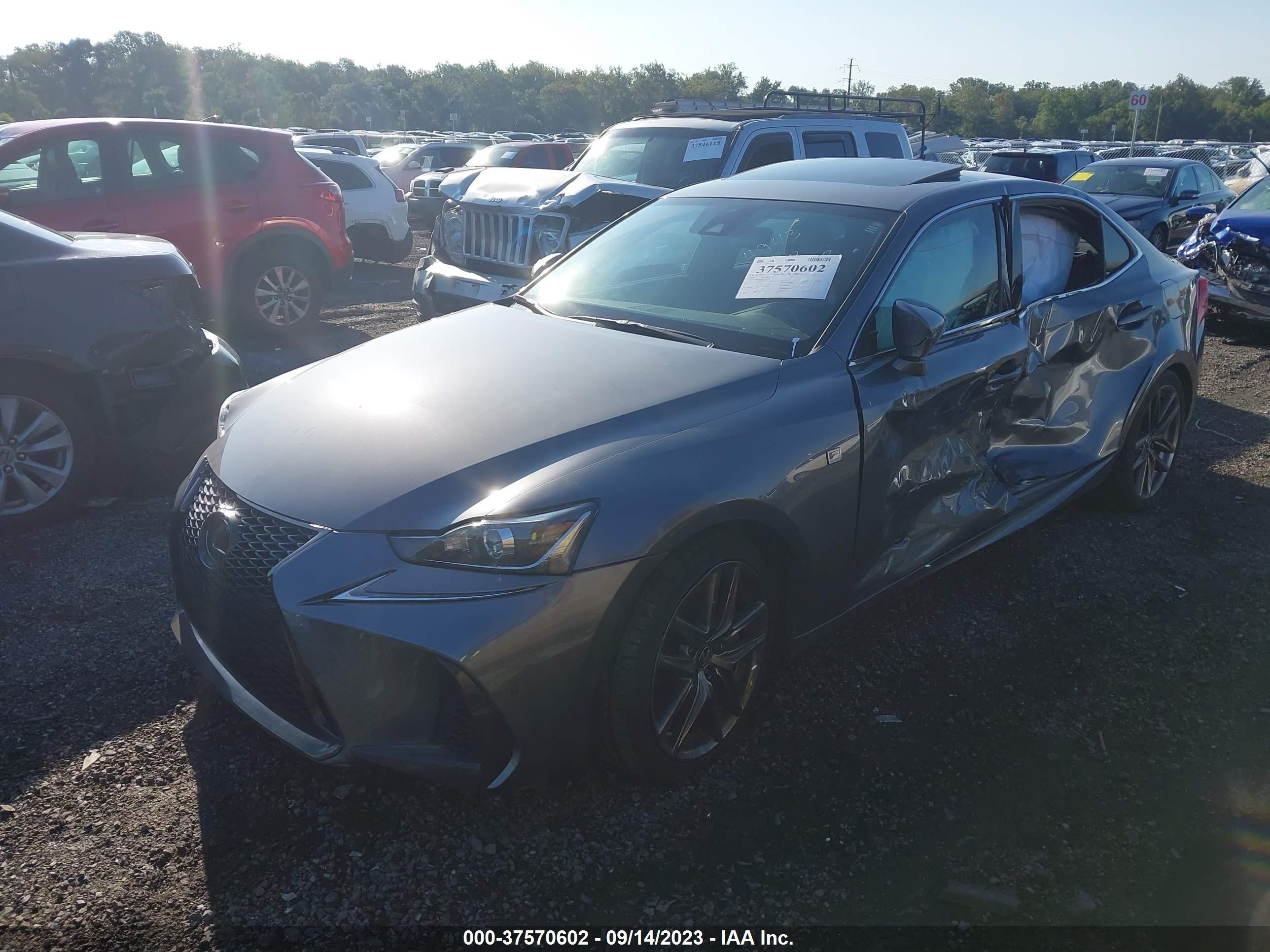 Photo 1 VIN: JTHC81D28K5034943 - LEXUS IS 