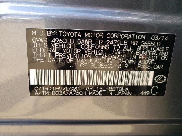 Photo 11 VIN: JTHCE1BL0E5024819 - LEXUS GS 350 