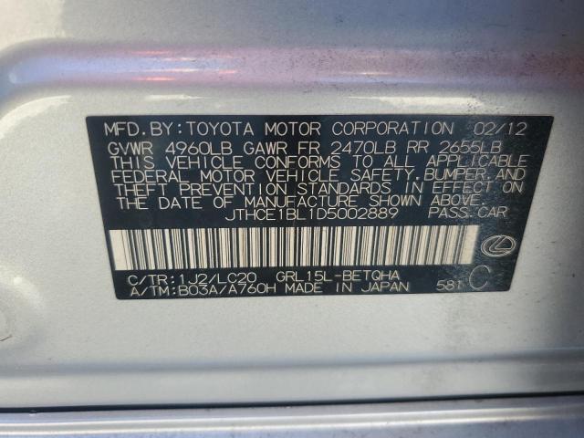 Photo 11 VIN: JTHCE1BL1D5002889 - LEXUS GS 350 