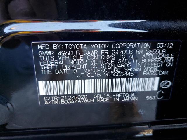 Photo 11 VIN: JTHCE1BL2D5005445 - LEXUS GS 350 