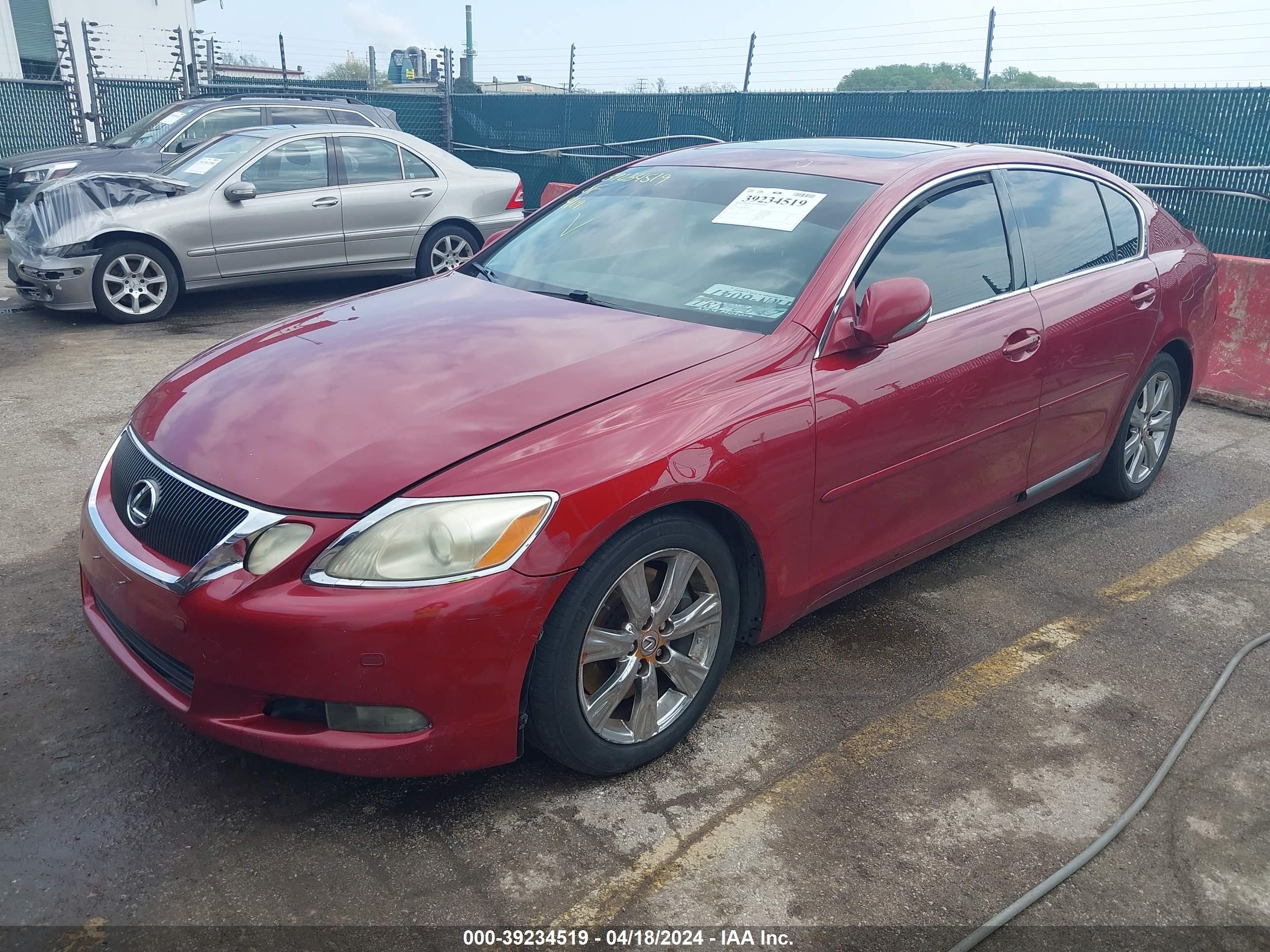 Photo 1 VIN: JTHCE96S480020287 - LEXUS GS 