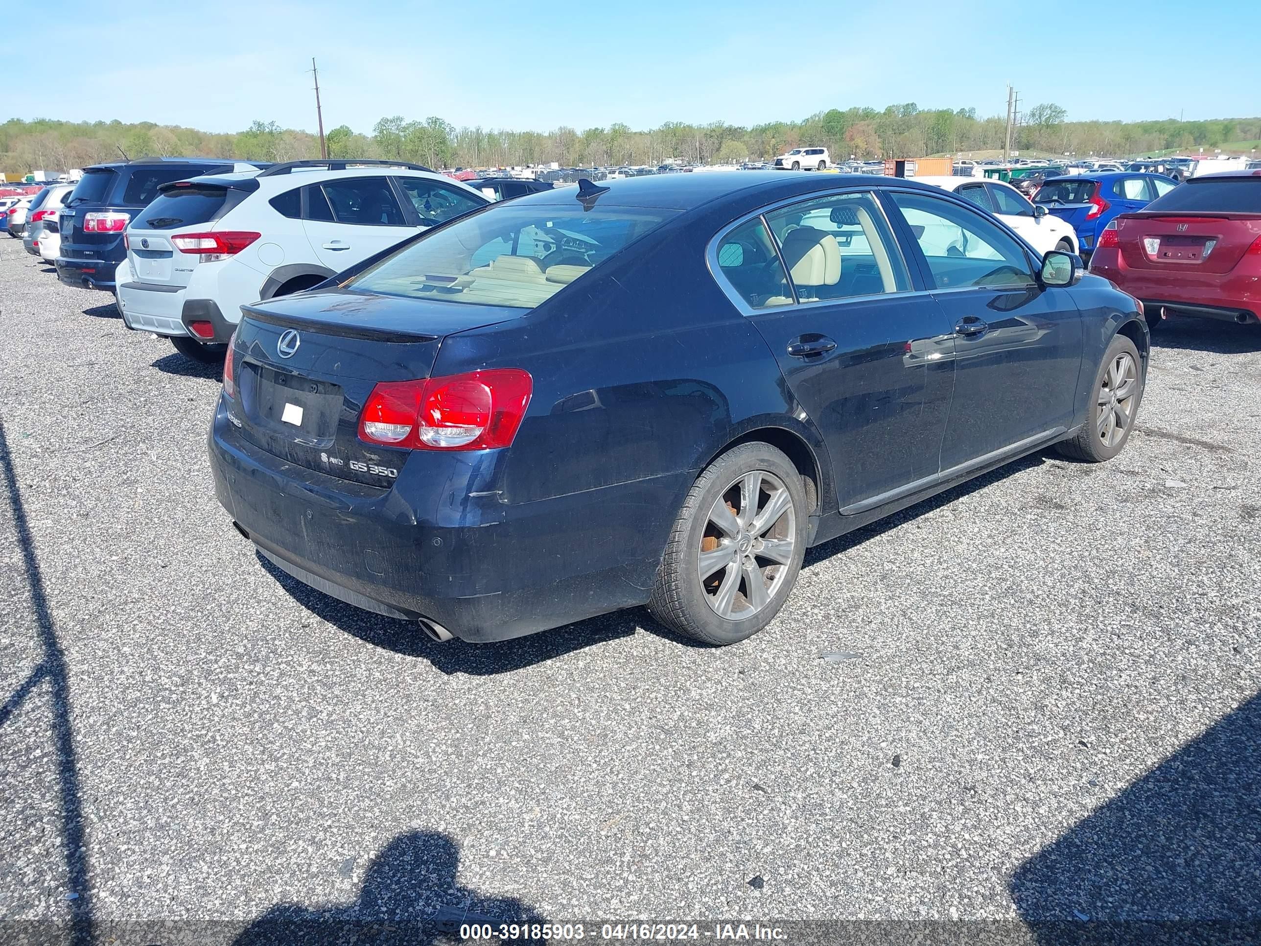 Photo 3 VIN: JTHCE96S680020825 - LEXUS GS 